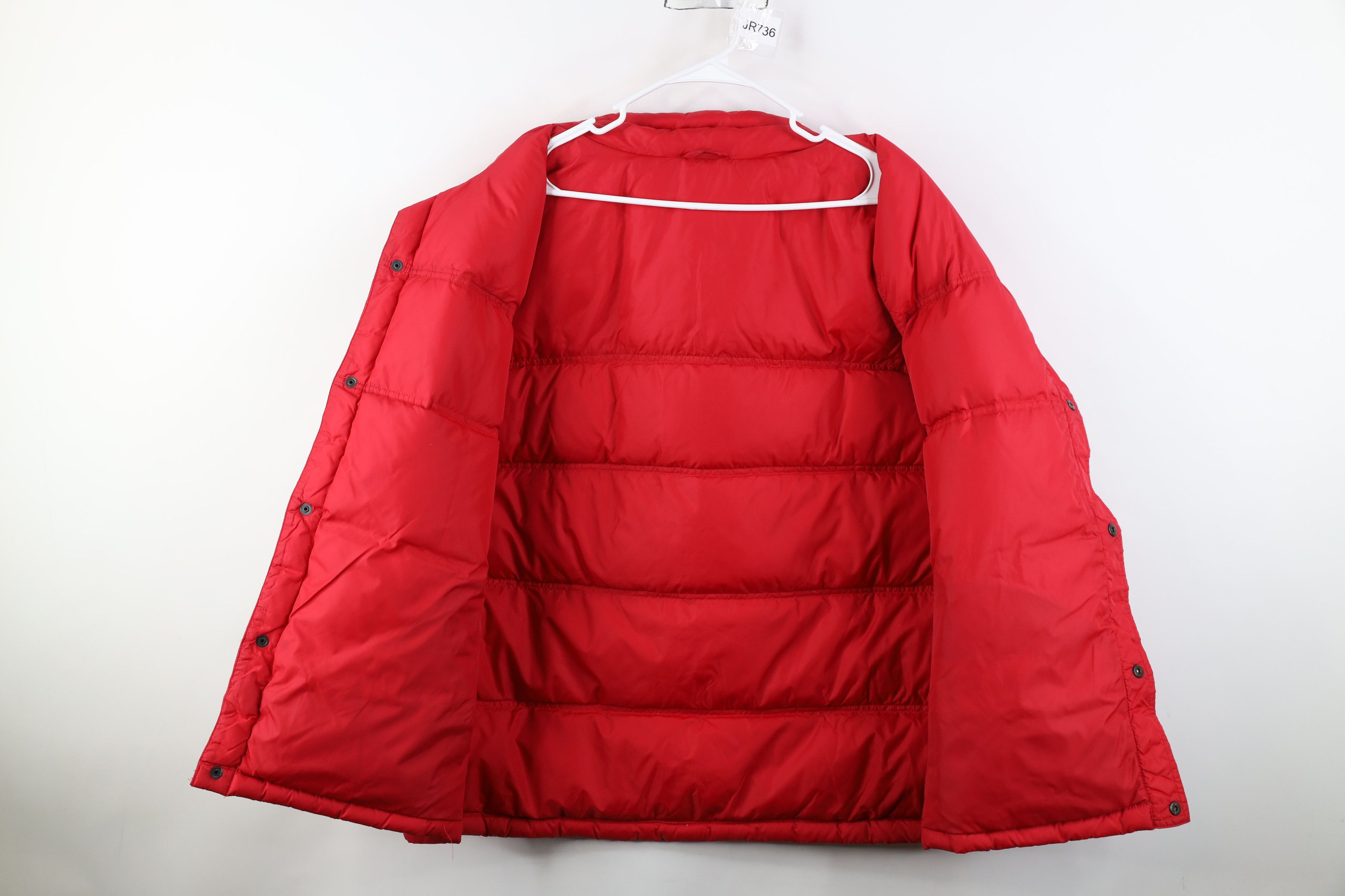 Lands' End Vintage Lands End Duck Down Insulated Puffer Vest Jacket Red Size US XXL / EU 58 / 5 - 9 Thumbnail