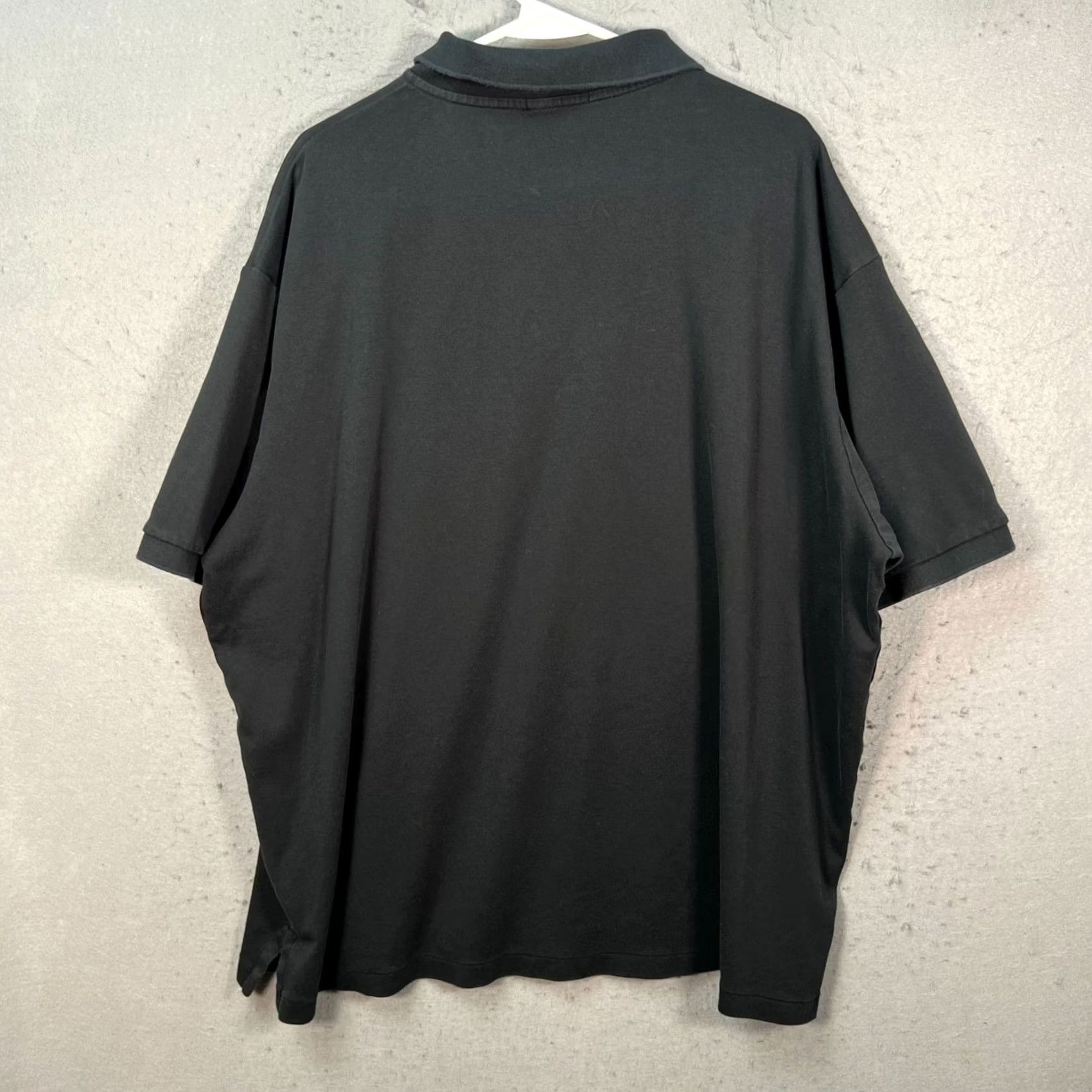Polo Ralph Lauren VINTAGE Polo Ralph Lauren Black Polo Shirt Big & Tall 3XB Short Sleeve 100% Cotton Mens XS? Size US XXL / EU 58 / 5 - 2 Thumbnail