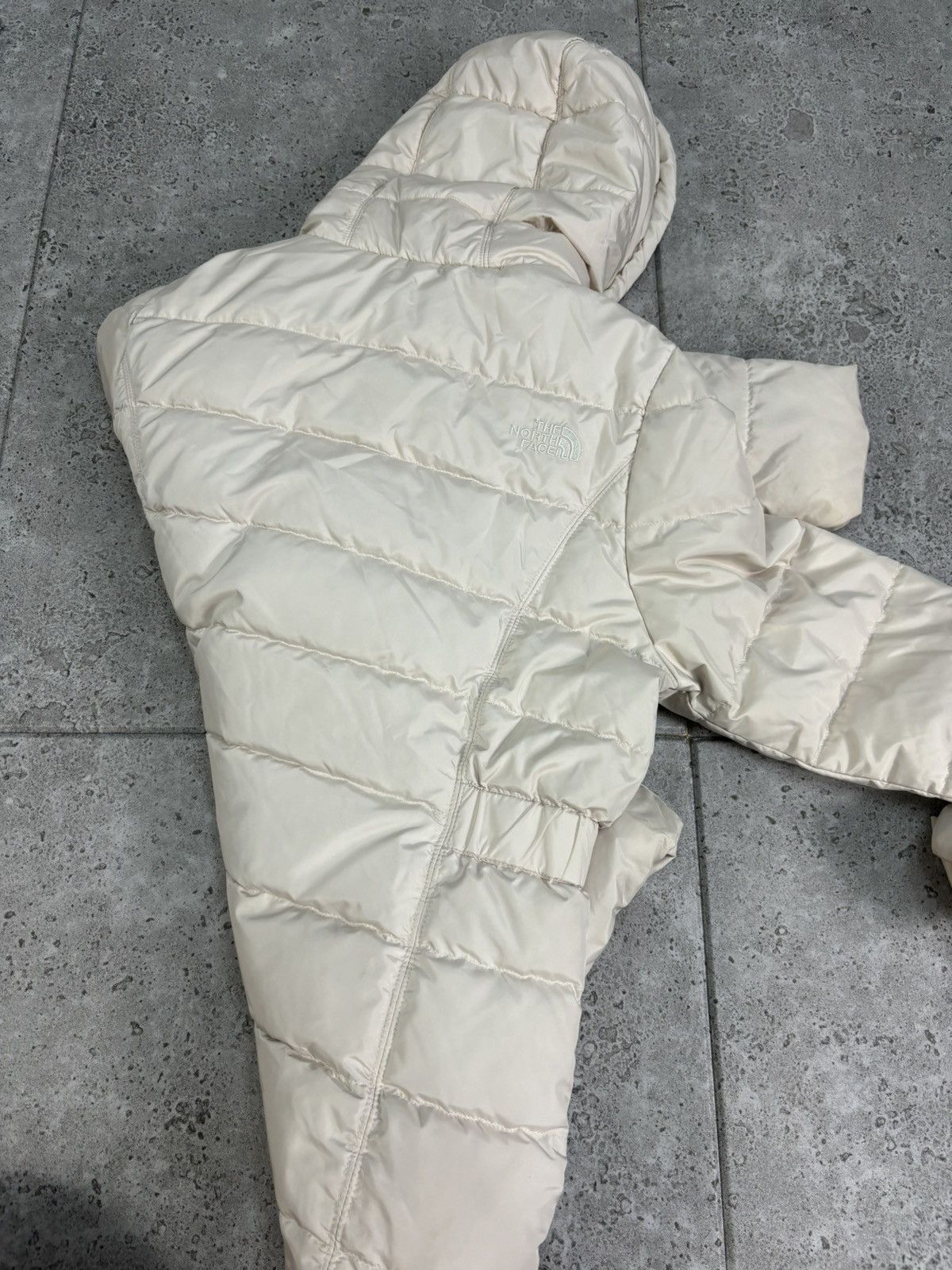 The North Face × Vintage Vintage North Face 550 Down/Puffer Jacket Hood Size S / US 4 / IT 40 - 13 Thumbnail
