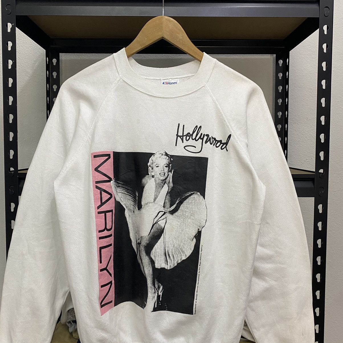 Band Tees × Vintage Vintage Marilyn Monroe Sweatshirt 90s❗️ Size US L / EU 52-54 / 3 - 2 Thumbnail