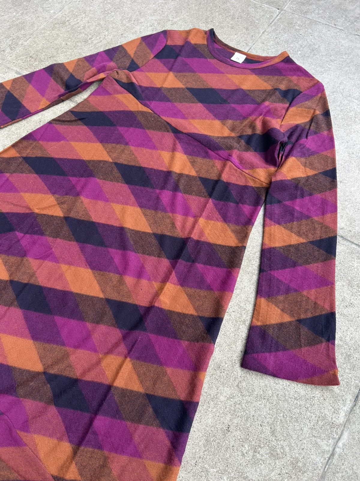 Issey Miyake Issey Miyake Sunao Kuwahara Asymmetrical Maxi Dress Size M / US 6-8 / IT 42-44 - 6 Thumbnail