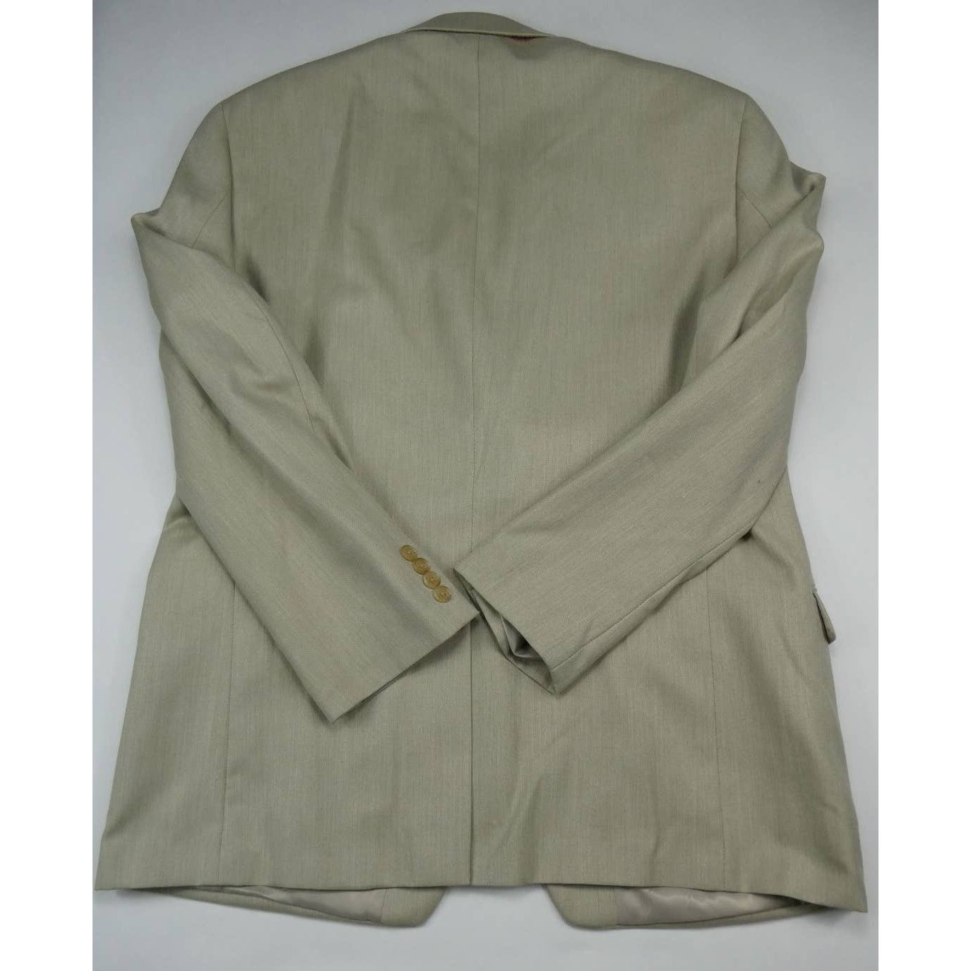 Lauren Ralph Lauren Lauren Ralph Lauren blazer sport coat, 46R, light tan Size 46R - 2 Thumbnail