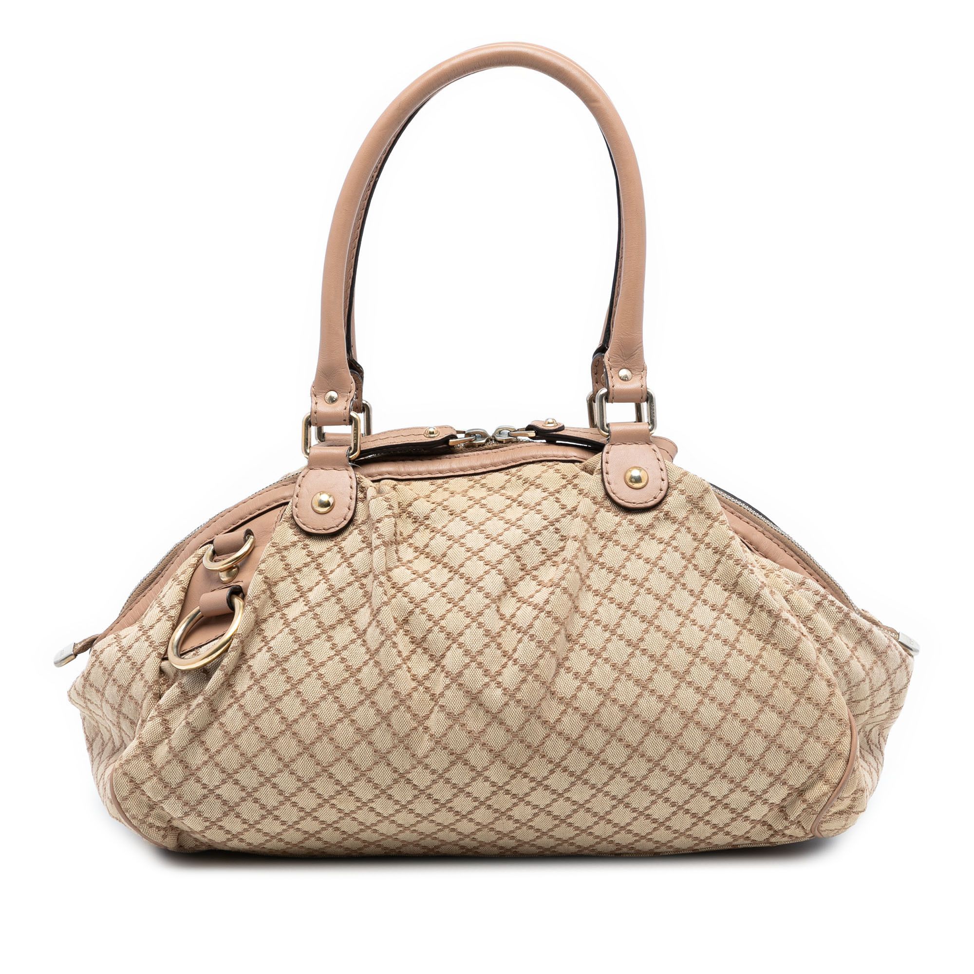 Gucci Gucci Diamante Canvas Sukey Satchel Size ONE SIZE - 1 Thumbnail
