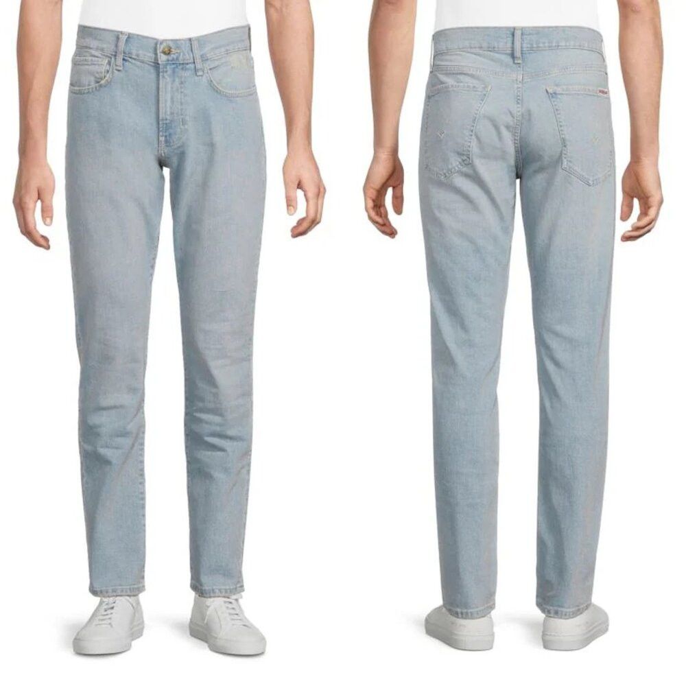 Hudson NWT New Hudson Jeans Blake Slim Straight Stonewash Revolver Size US 31 - 1 Thumbnail