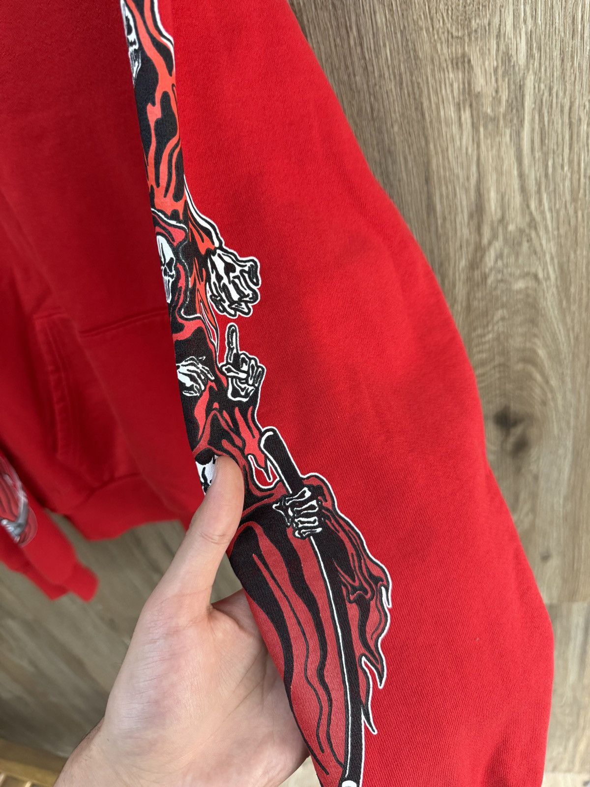 Warren Lotas Warren Lotas Red Hoodie Size US L / EU 52-54 / 3 - 5 Thumbnail