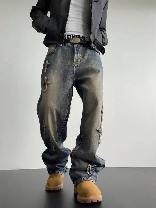 Jean Hayama x Itou VIntage Retro Y2k Distressed Jeans Pants Size US 32 / EU 48 - 7 Thumbnail