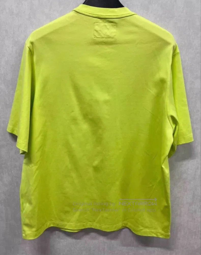 Fendi Fendi Neon Green Pocket Logo Printed Short Sleeve Size US L / EU 52-54 / 3 - 4 Thumbnail