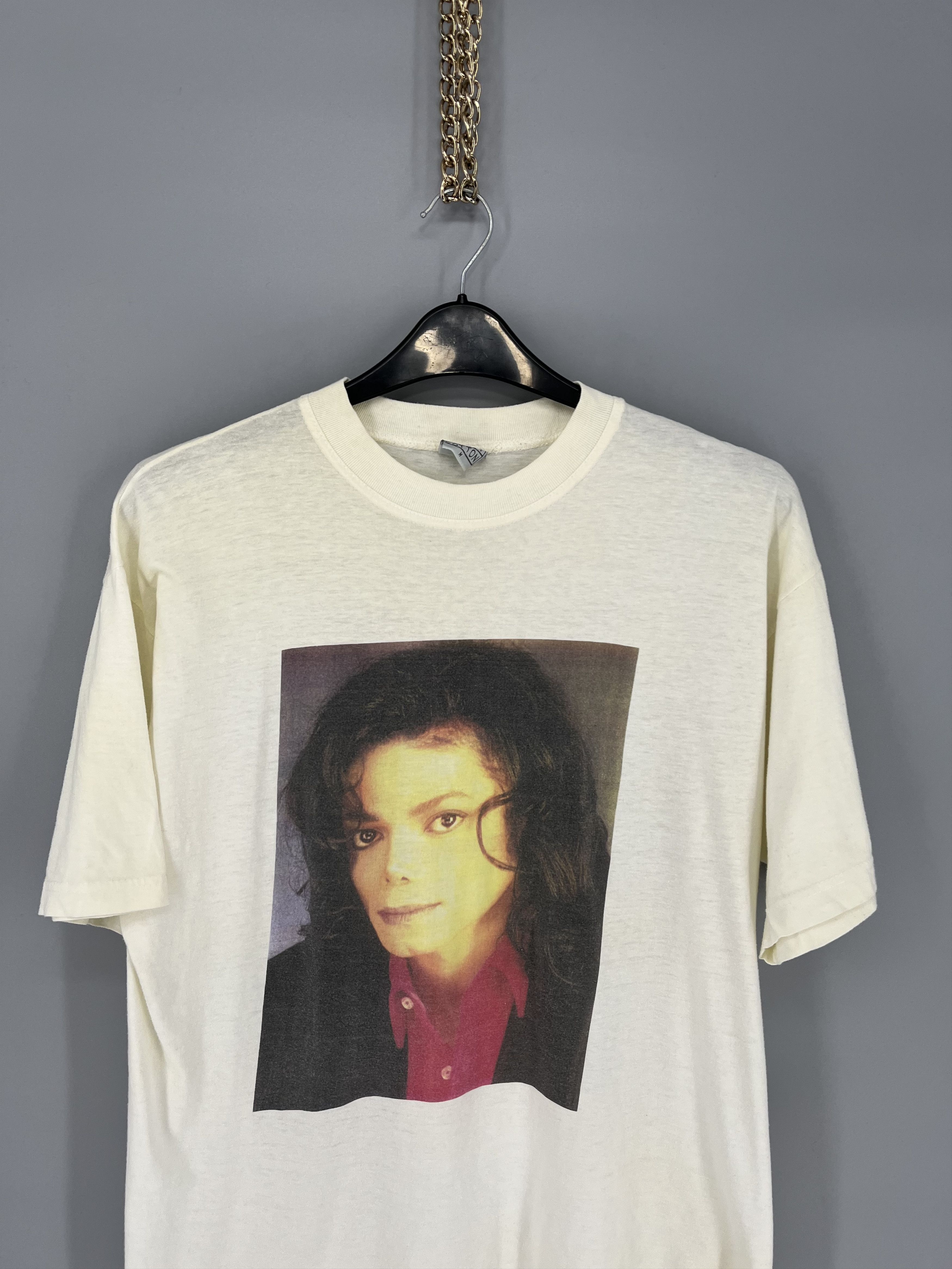 Band Tees Vintage 90s Michael Jackson T-Shirt Size US M / EU 48-50 / 2 - 2 Thumbnail