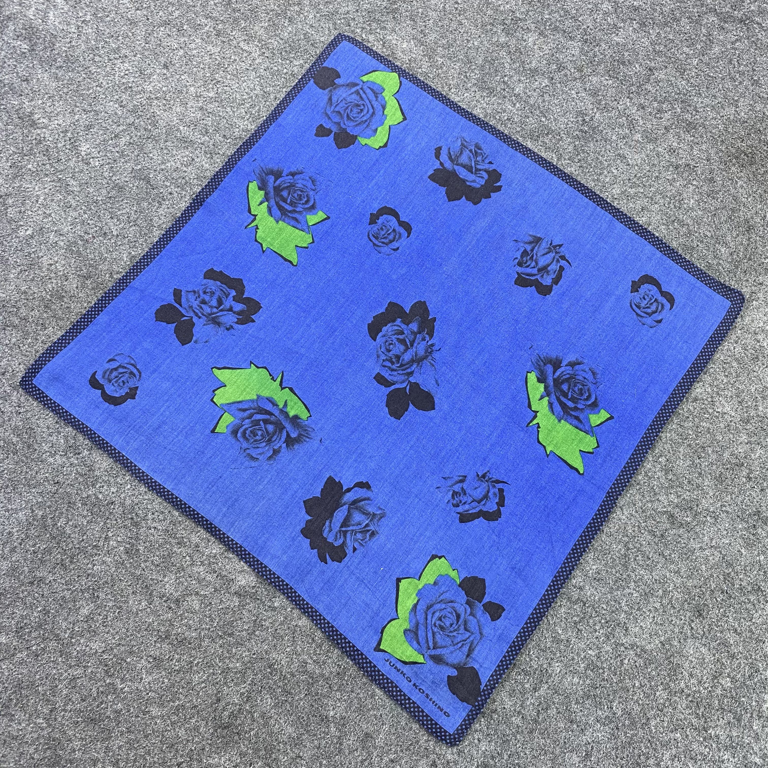 Japanese Brand Junko Koshino Handkerchief / Bandana / Neckerchief-B905 Size ONE SIZE - 4 Thumbnail