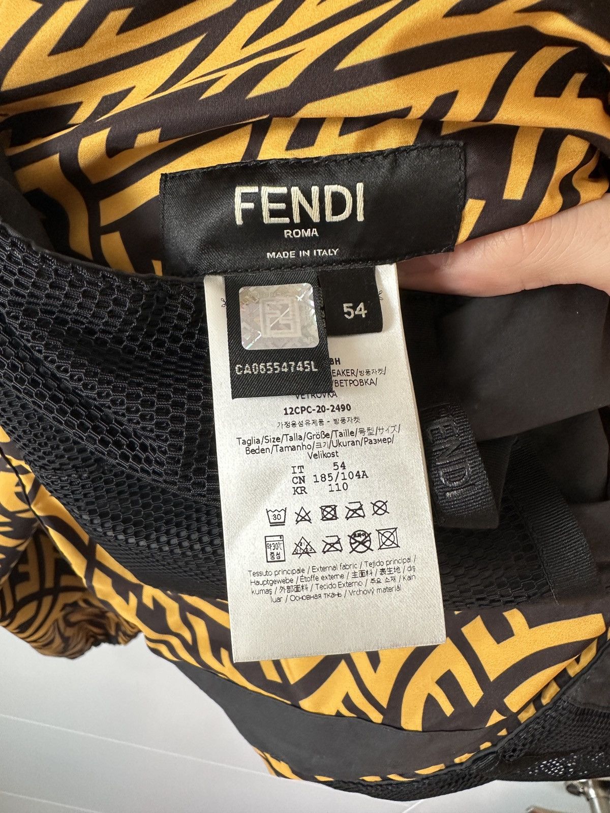 Fendi Fendi Reversible Jacket Size US L / EU 52-54 / 3 - 12 Thumbnail