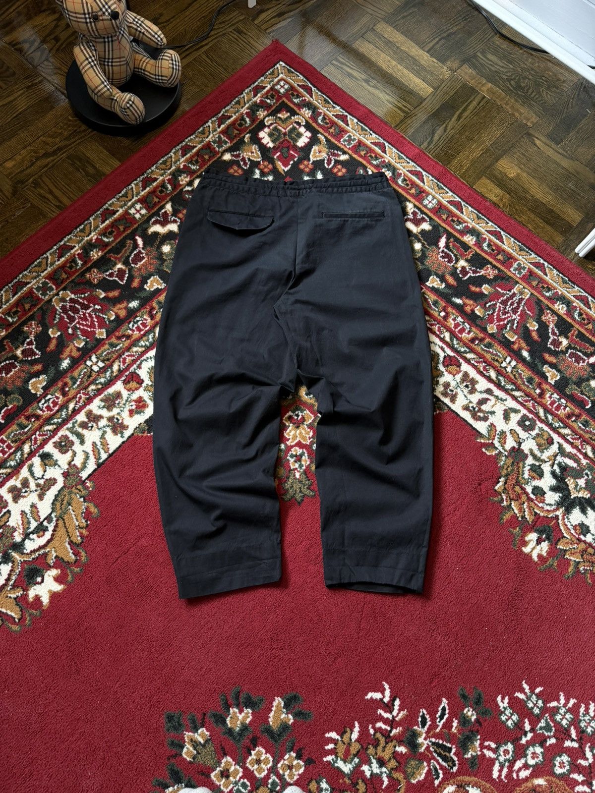 Comme des Garcons COMME DES GARCONS HOMME DEUX Black Chino Pants Black Size S Size US 28 / EU 44 - 10 Thumbnail