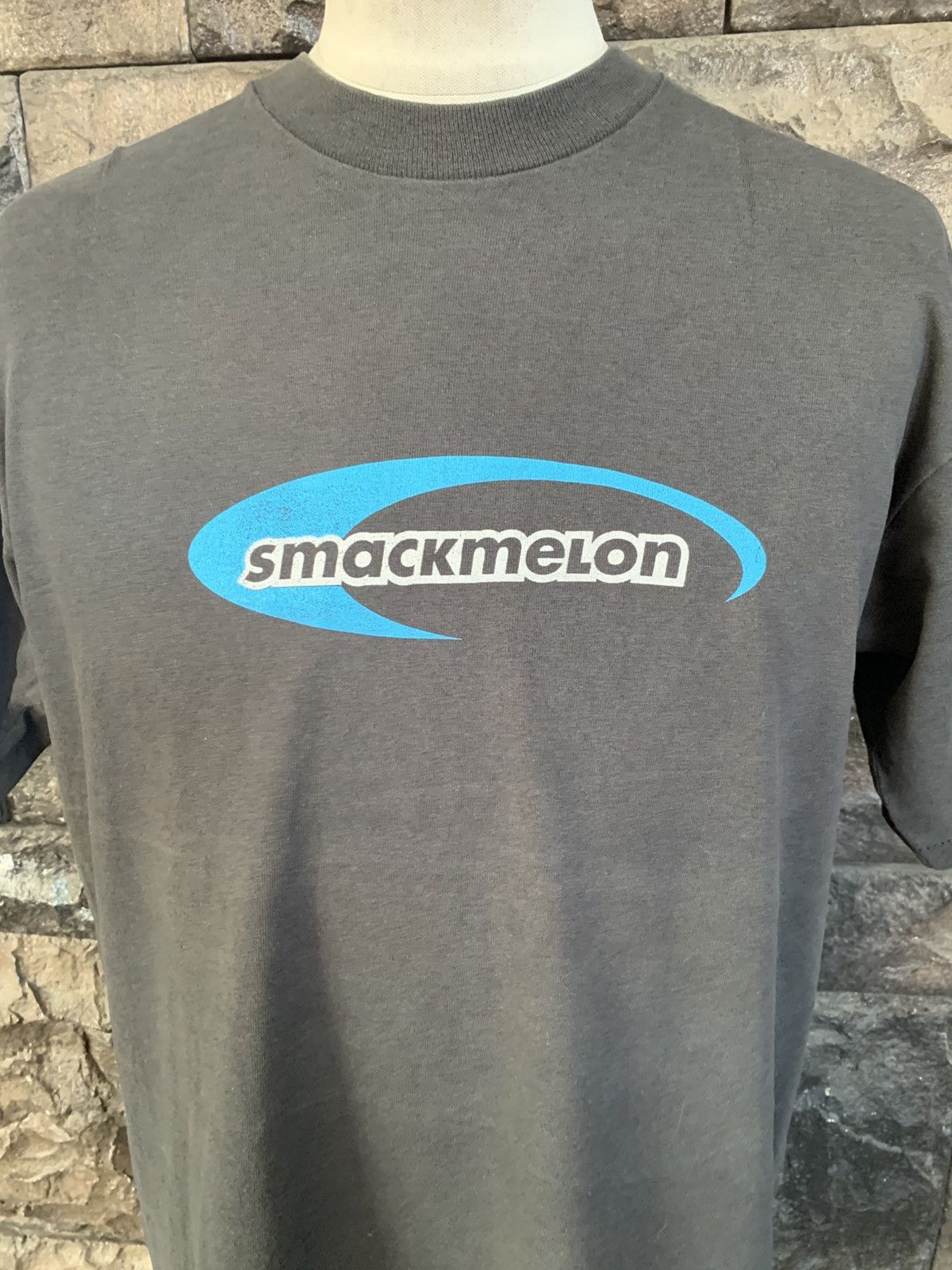 Band Tees Vintage 90s Smackmelon Blue Hour Indie Rock Band T shirt Size US L / EU 52-54 / 3 - 2 Thumbnail