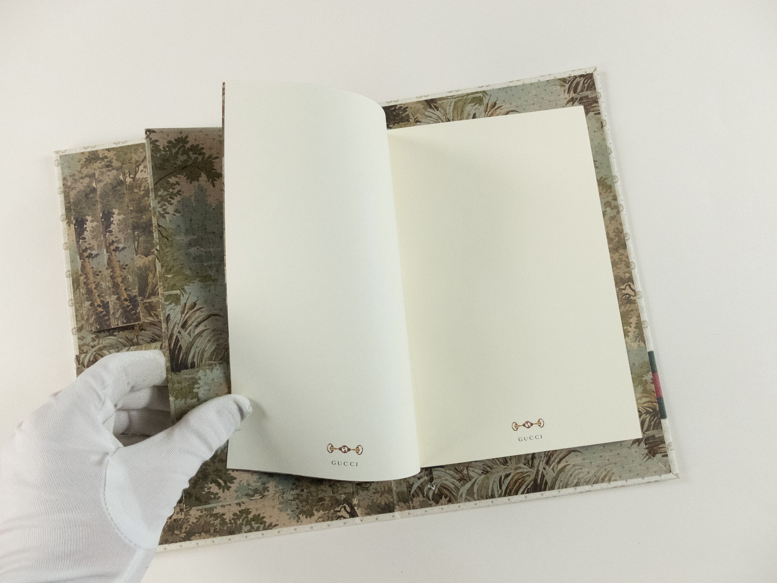 Gucci GUCCI ivory Web & horsebit print notebook card envelope set Size ONE SIZE - 4 Thumbnail
