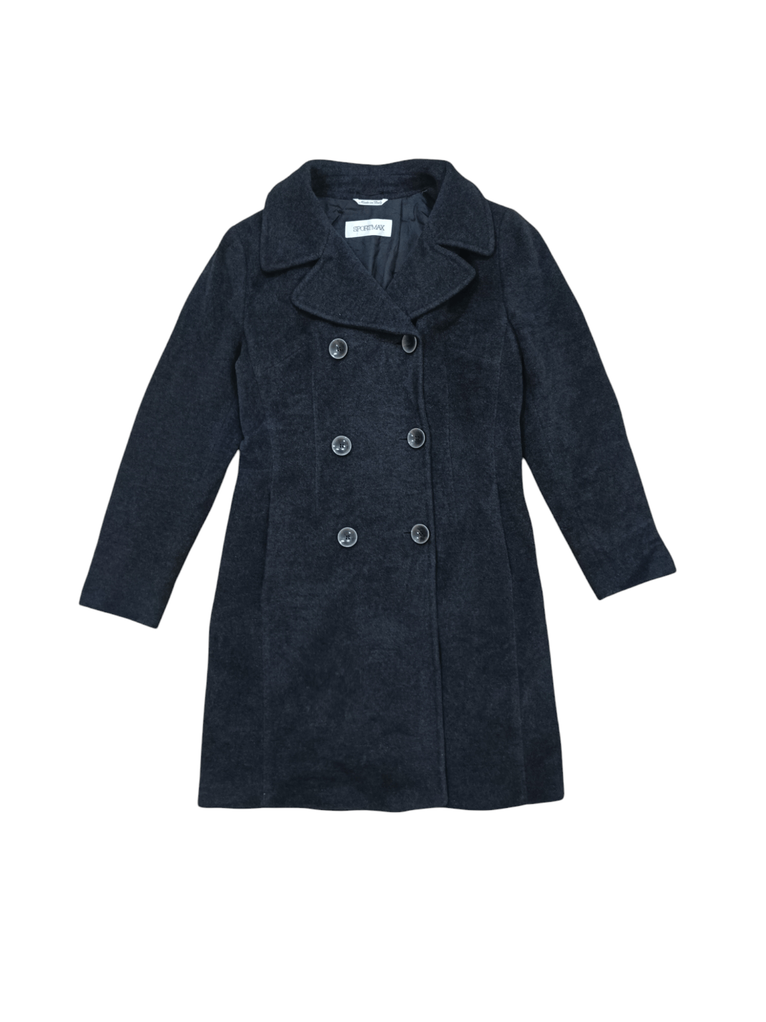 Max Mara × Sportmax Double Breast Wool Coats Size L / US 10 / IT 46 - 1 Thumbnail