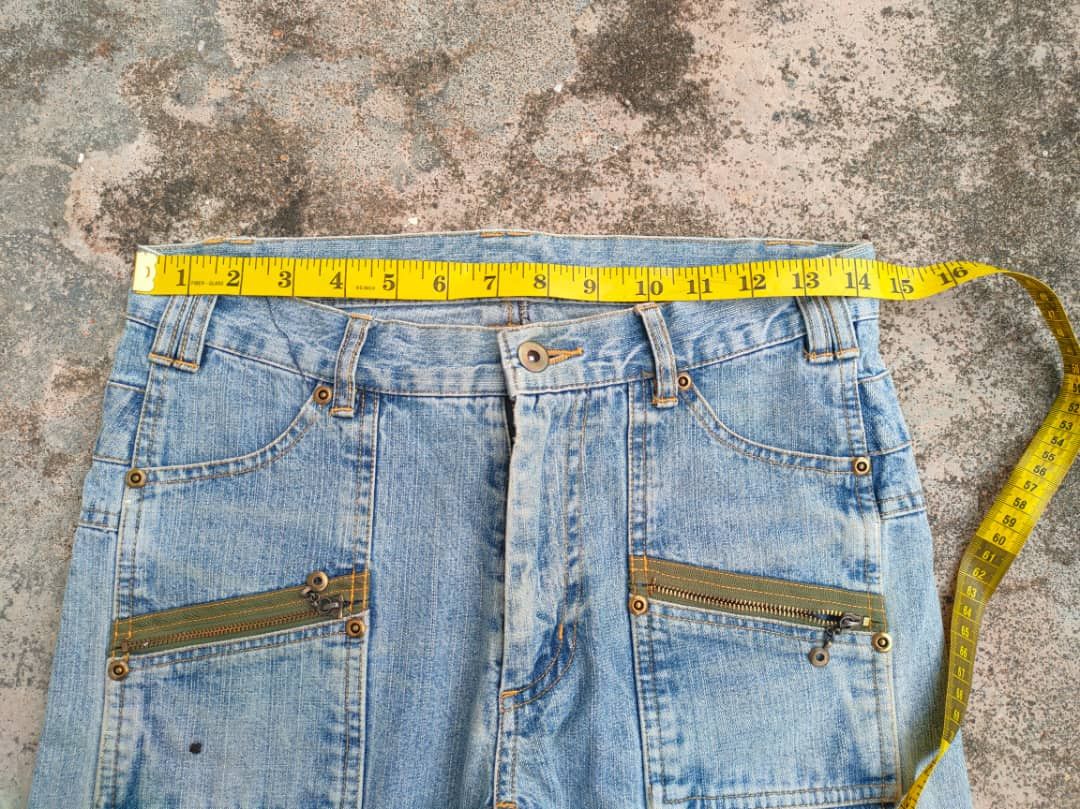 Japanese Brand VINTAGE JAPANESE FADED DISTRESSED JEANS DENIM PANTS Size US 29 - 10 Thumbnail
