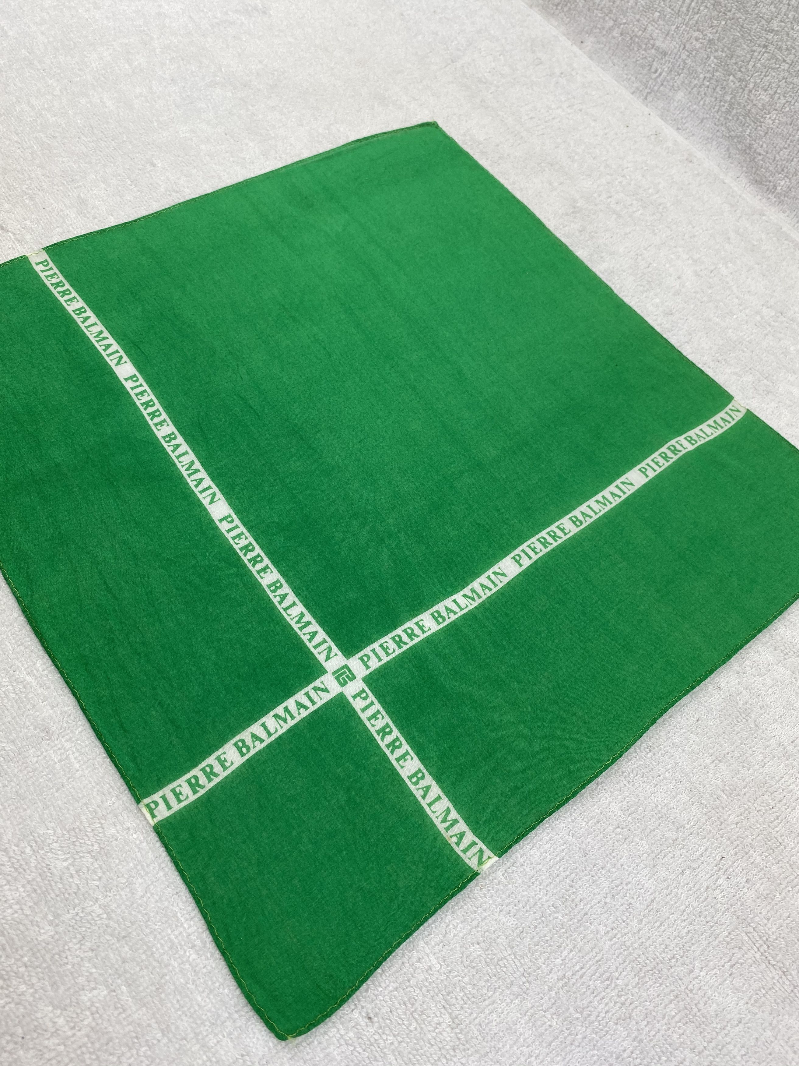 Pierre Balmain × Vintage Pierre Balmain Handkerchief / Bandana / Neckerchief Size ONE SIZE - 4 Thumbnail
