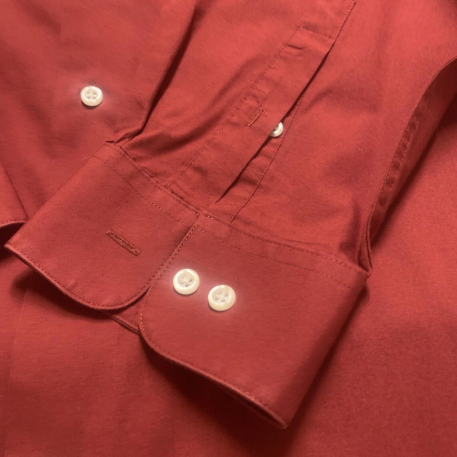 Alexander Julian Alexander Julian Men's 3XLT Shirt Long Sleeve Red Wine Size US XXL / EU 58 / 5 - 8 Thumbnail
