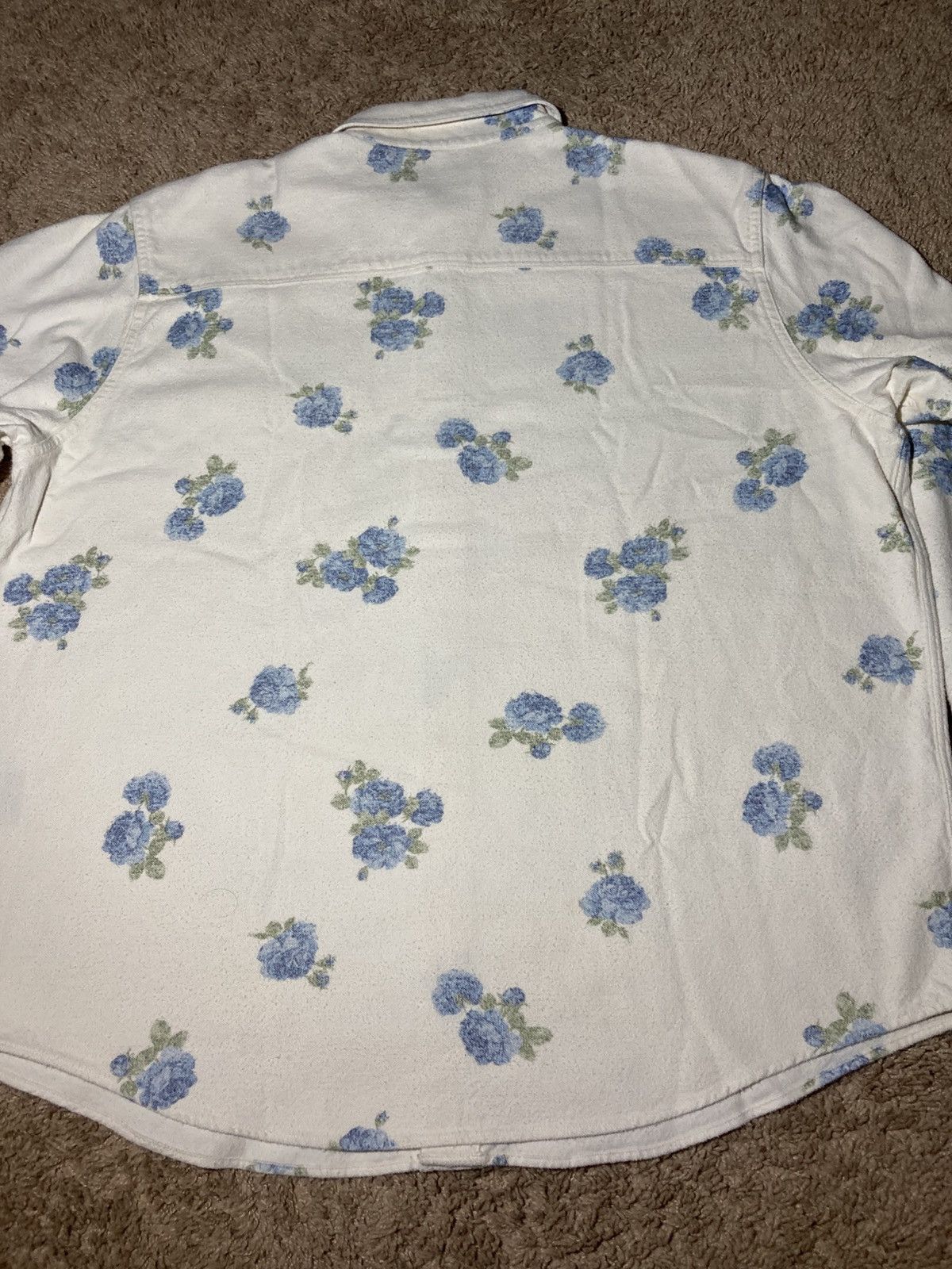Martine Rose AW22 Martine Rose Floral Flannel Special 2022 Curtain Cloth Size US XL / EU 56 / 4 - 10 Thumbnail