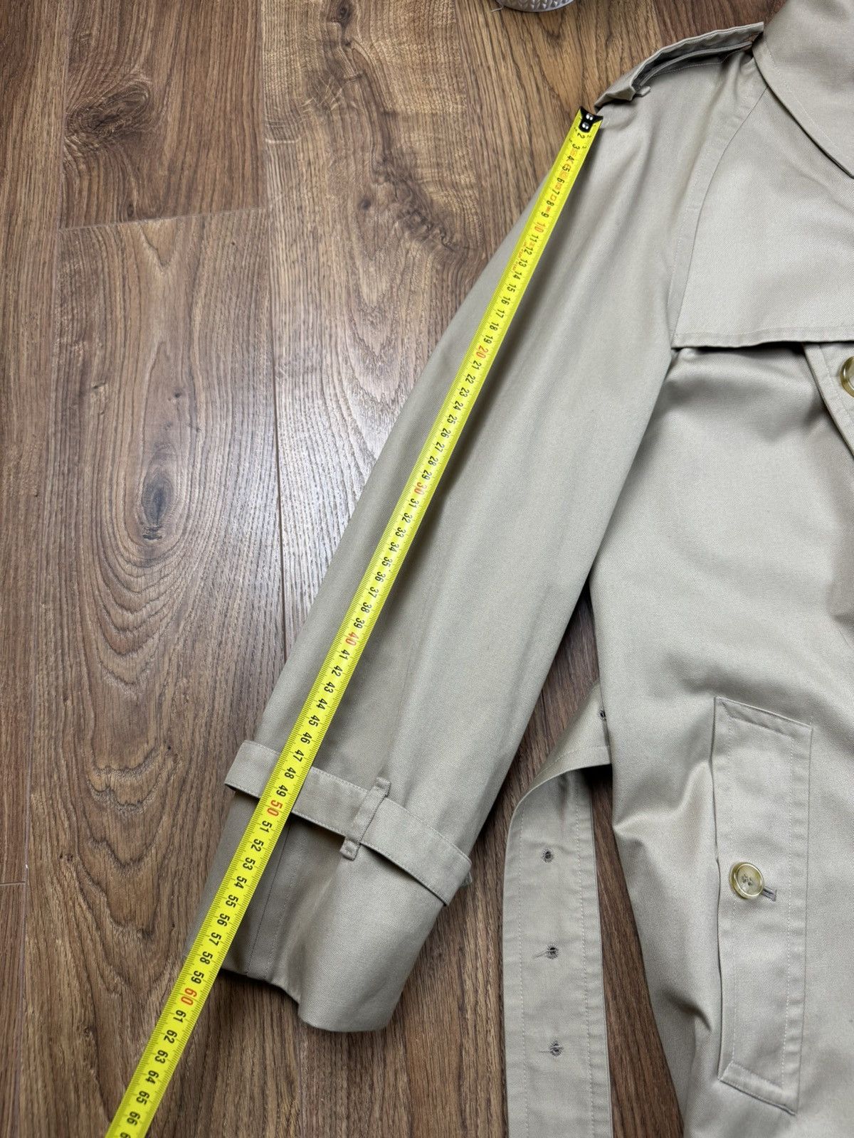 Burberry Vintage trench coat Burberry original luxury streetwear item Size L / US 10 / IT 46 - 8 Thumbnail