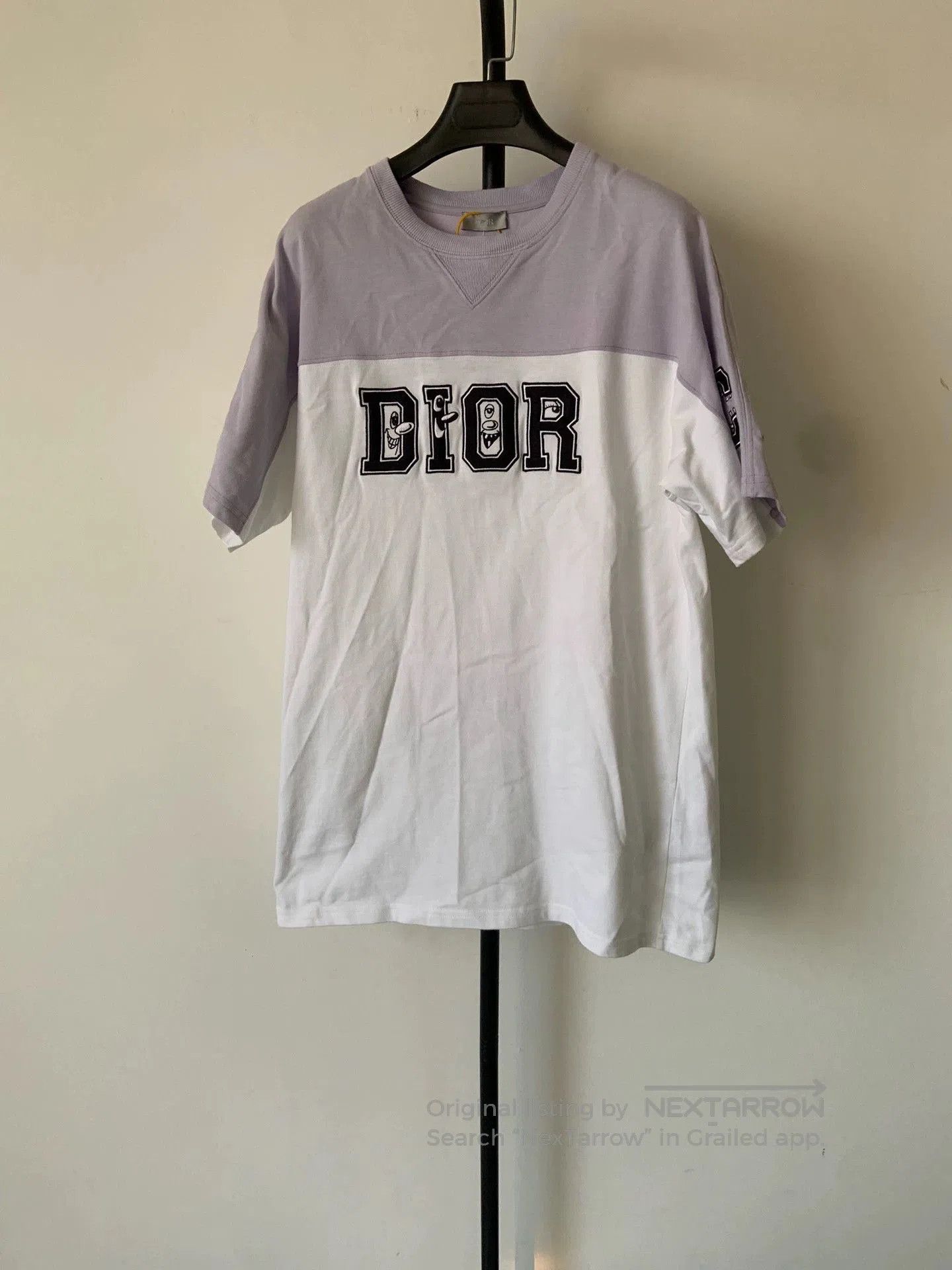 Dior dior x kenny scharf logo t-shirt. Size US M / EU 48-50 / 2 - 1 Thumbnail