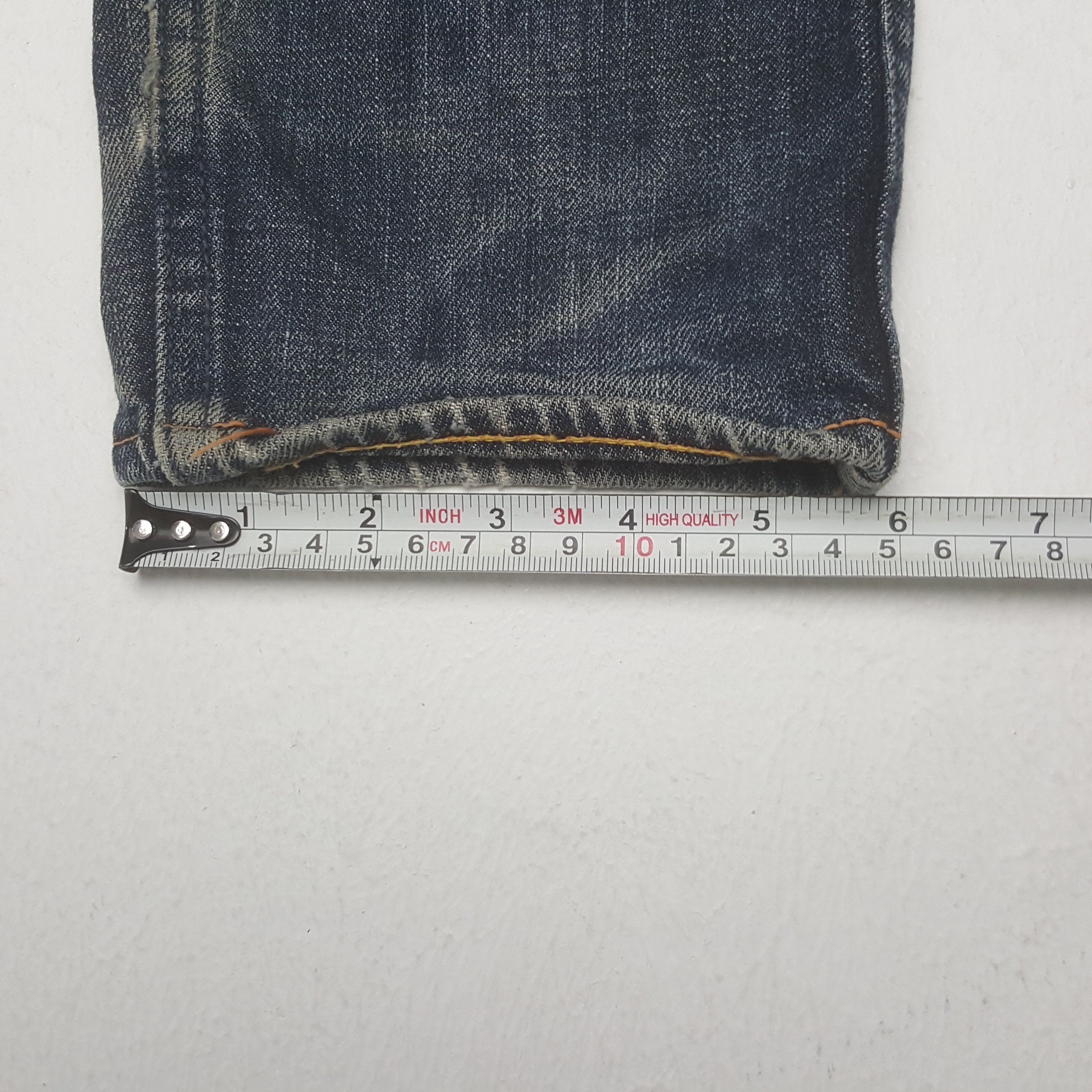 Evisu Vintage Evisu Japanese Brand Daicock Custom Art Denim Jeans Size US 30 / EU 46 - 13 Thumbnail