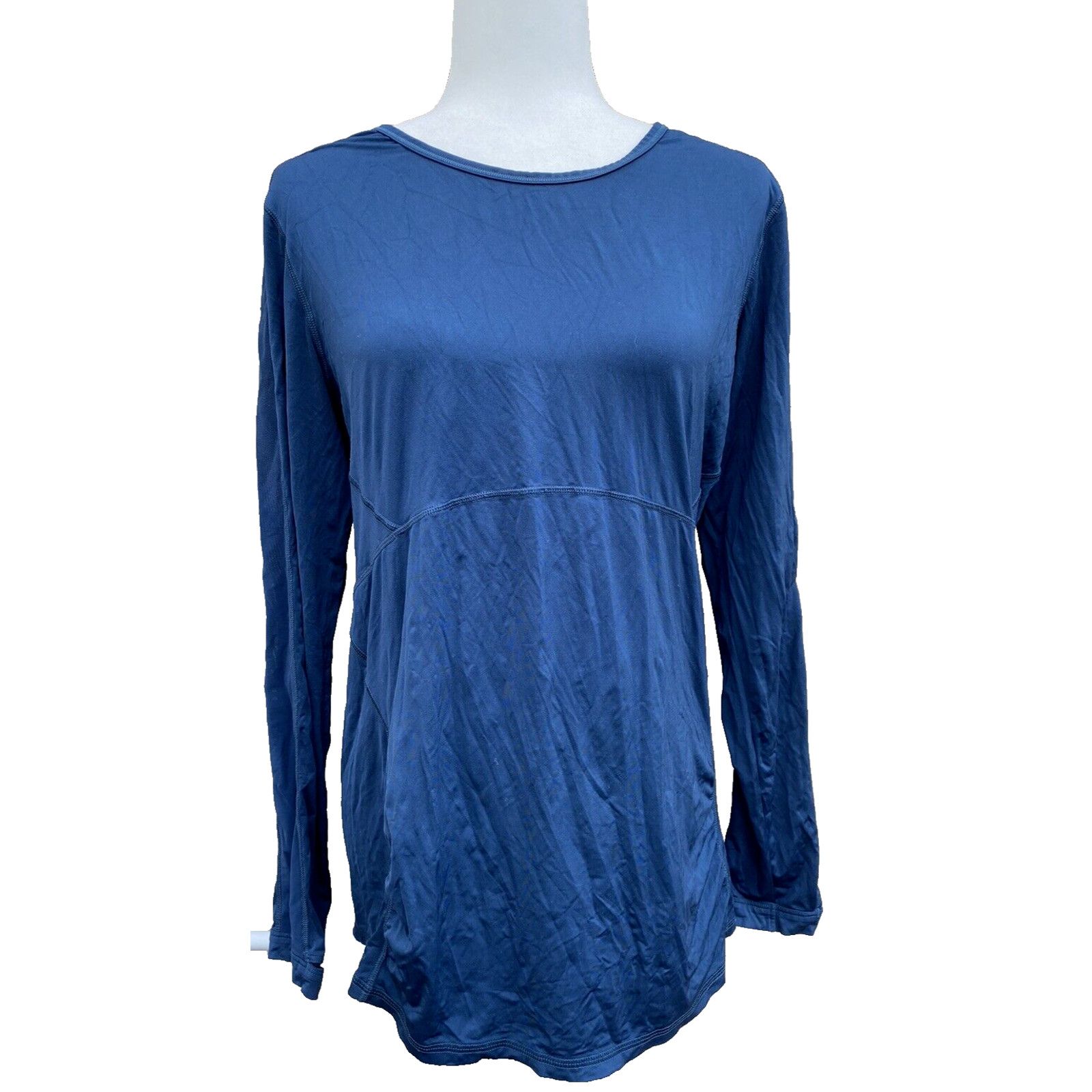 Athleta Athleta top women navy blue size XL sport made A000238 Size XL / US 12-14 / IT 48-50 - 1 Thumbnail