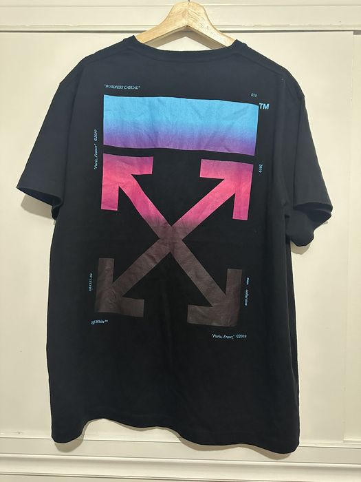 Off white best sale gradient shirt