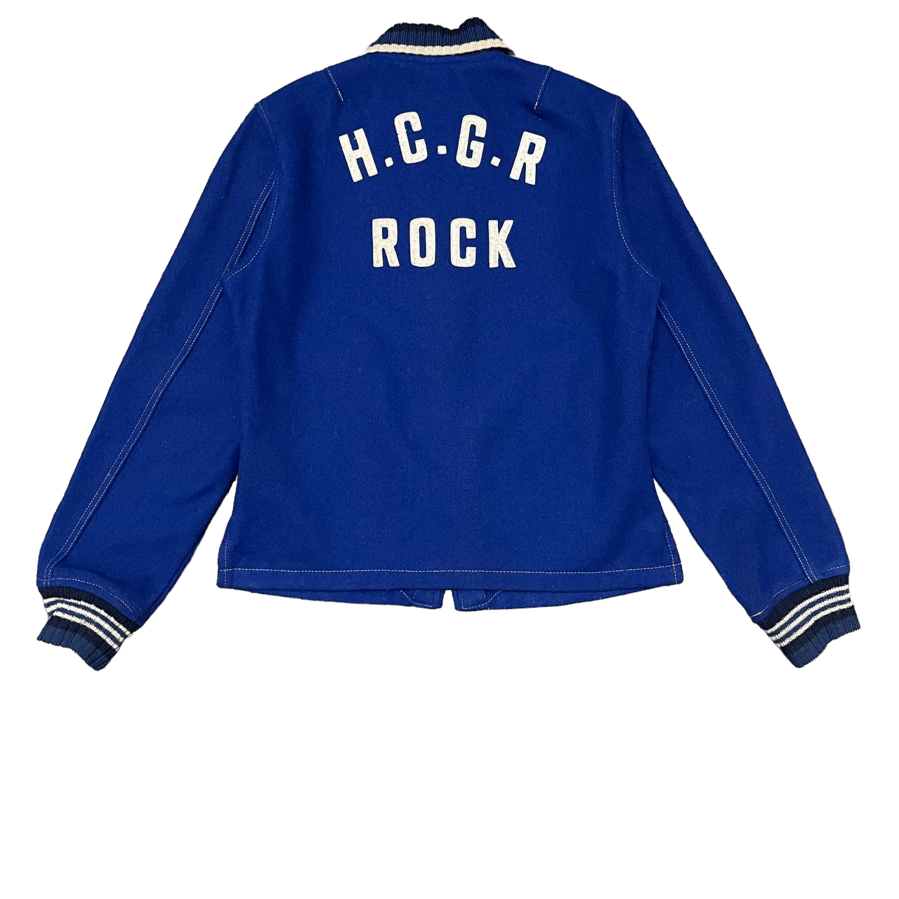 Hysteric Glamour Vintage 90s Hysteric Glamour H.C.G.R Rock Wool Zipper Jacket Size US S / EU 44-46 / 1 - 11 Thumbnail