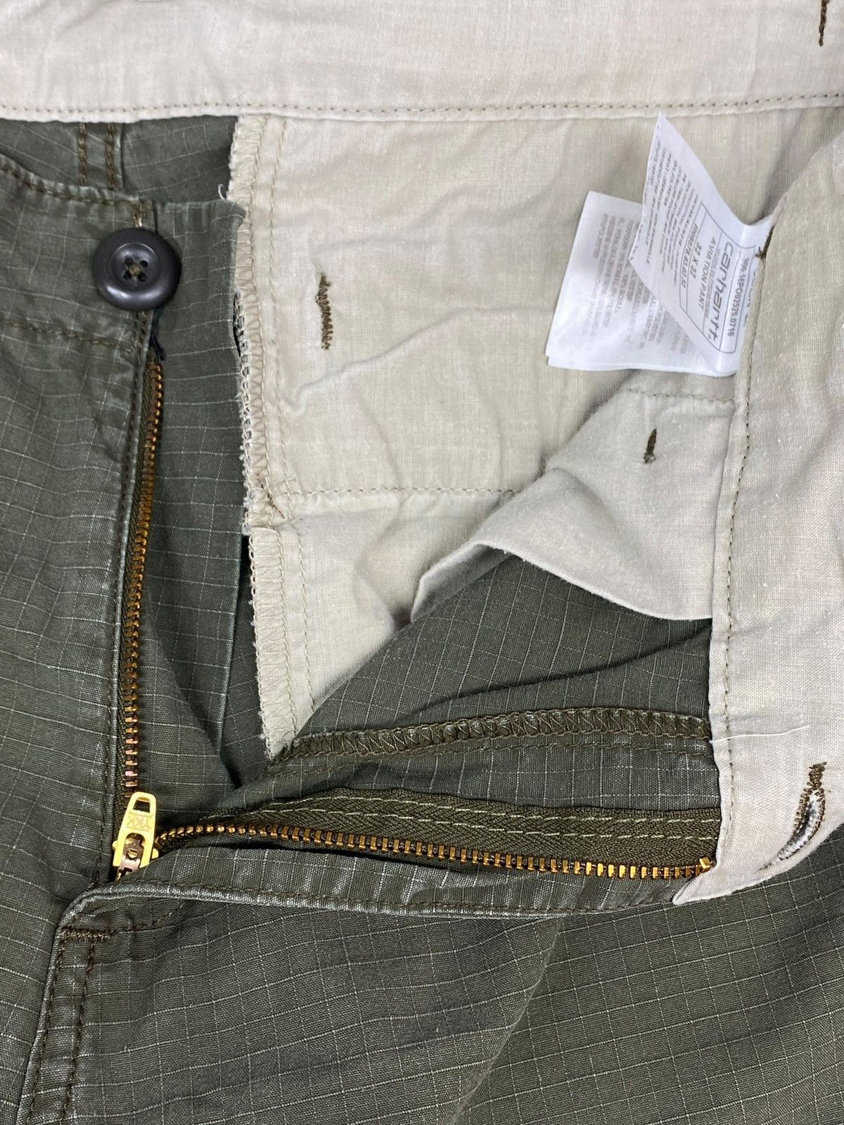Carhartt Vintage Carhartt Cargo Pants Faded Distressed Size US 32 / EU 48 - 13 Thumbnail