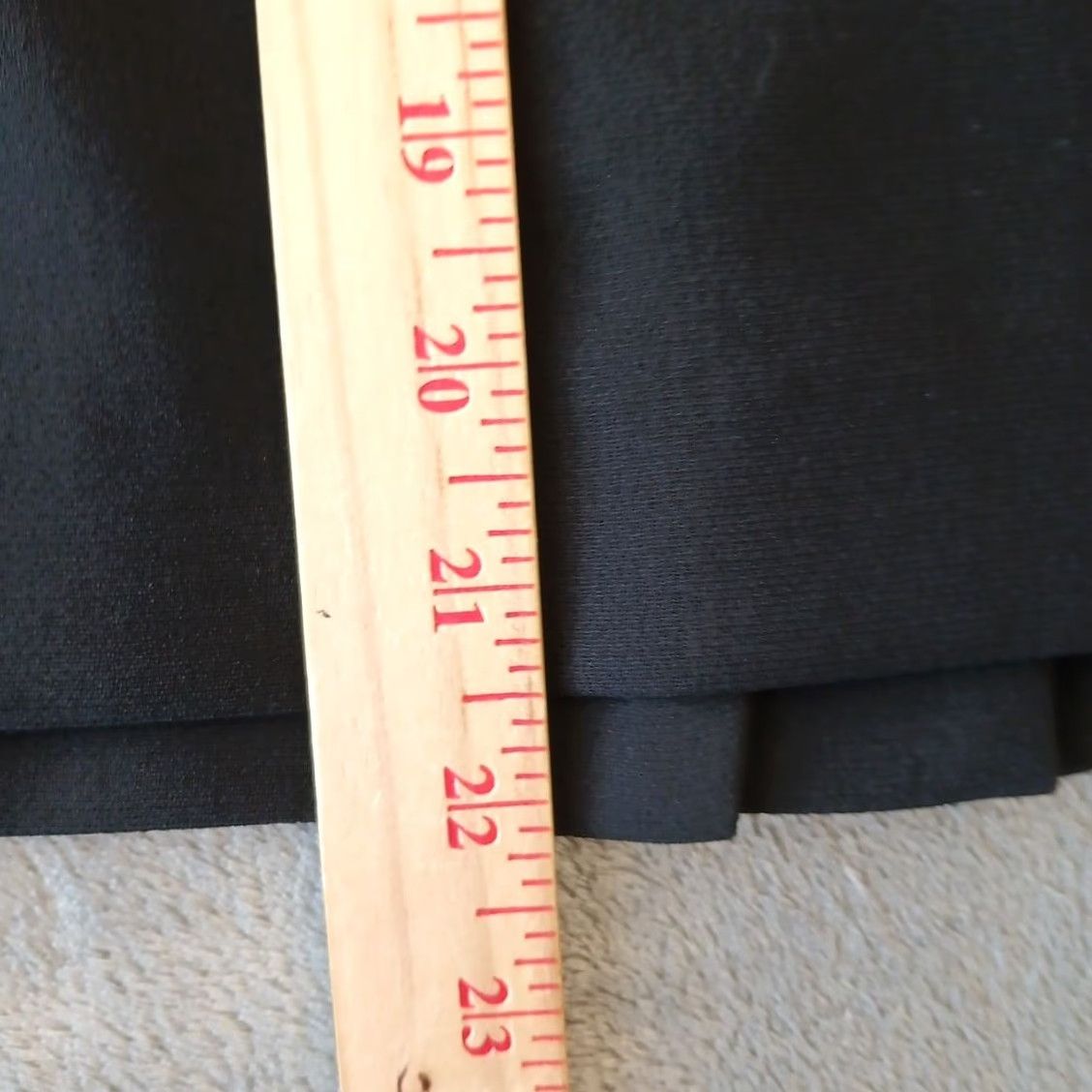 Kasper Kasper Skirt Knee Length Pencil Lined Slit 6P Black Petite Women Sh Size 28" / US 6 / IT 42 - 4 Thumbnail