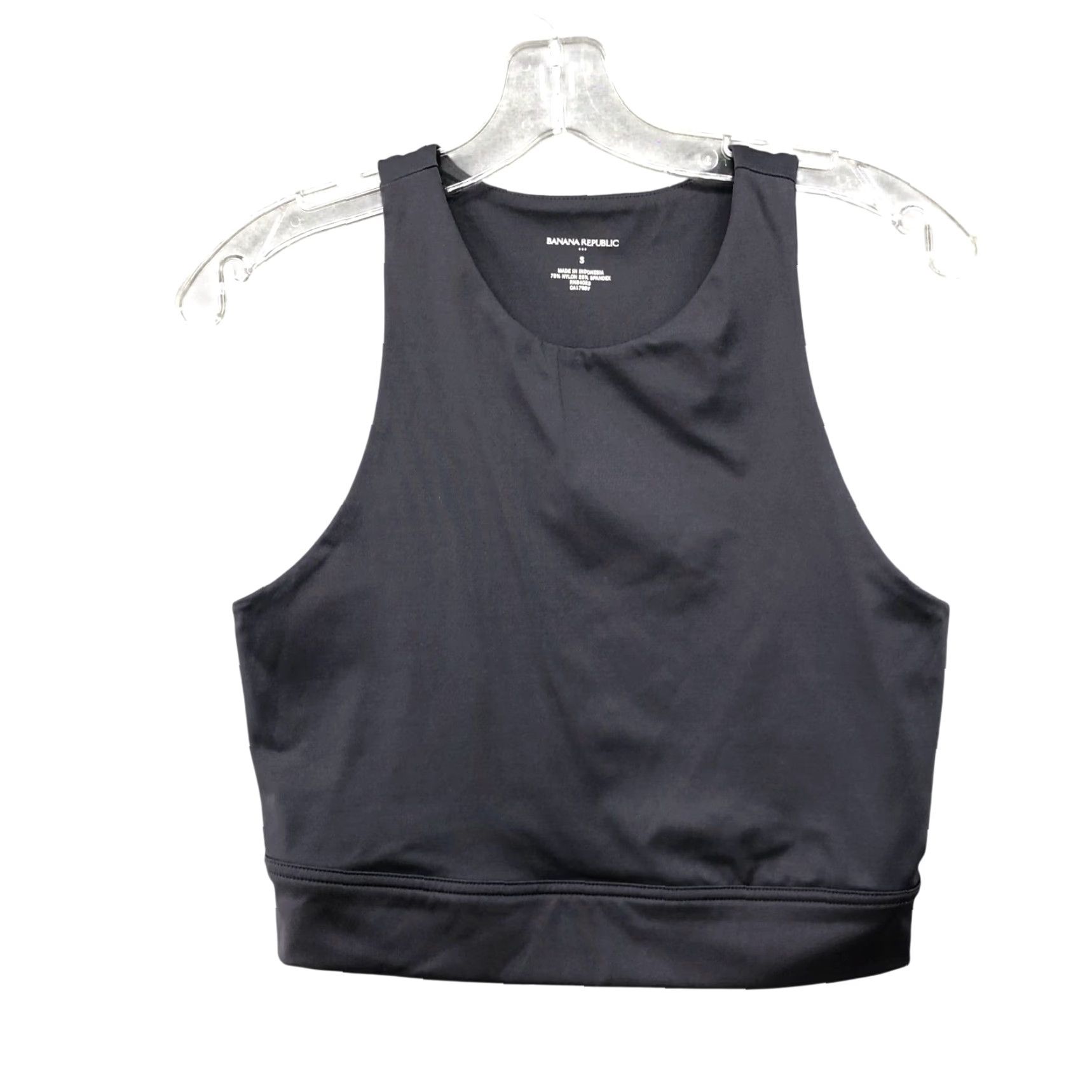 Banana Republic Banana Republic Active Sleeveless Crop Top Womens S Gray Tank Yoga Gym Crewneck Size S / US 4 / IT 40 - 2 Thumbnail
