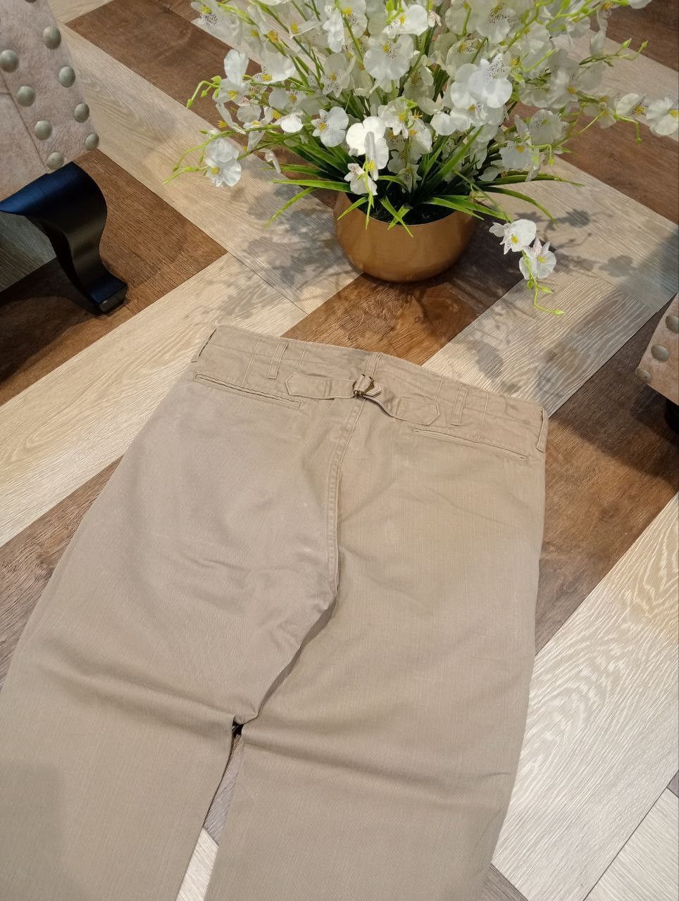 Visvim VISVIM JAPAN PREMIUM GIZA BUCKLE BACK COTTON PANTS Size US 32 / EU 48 - 12 Thumbnail