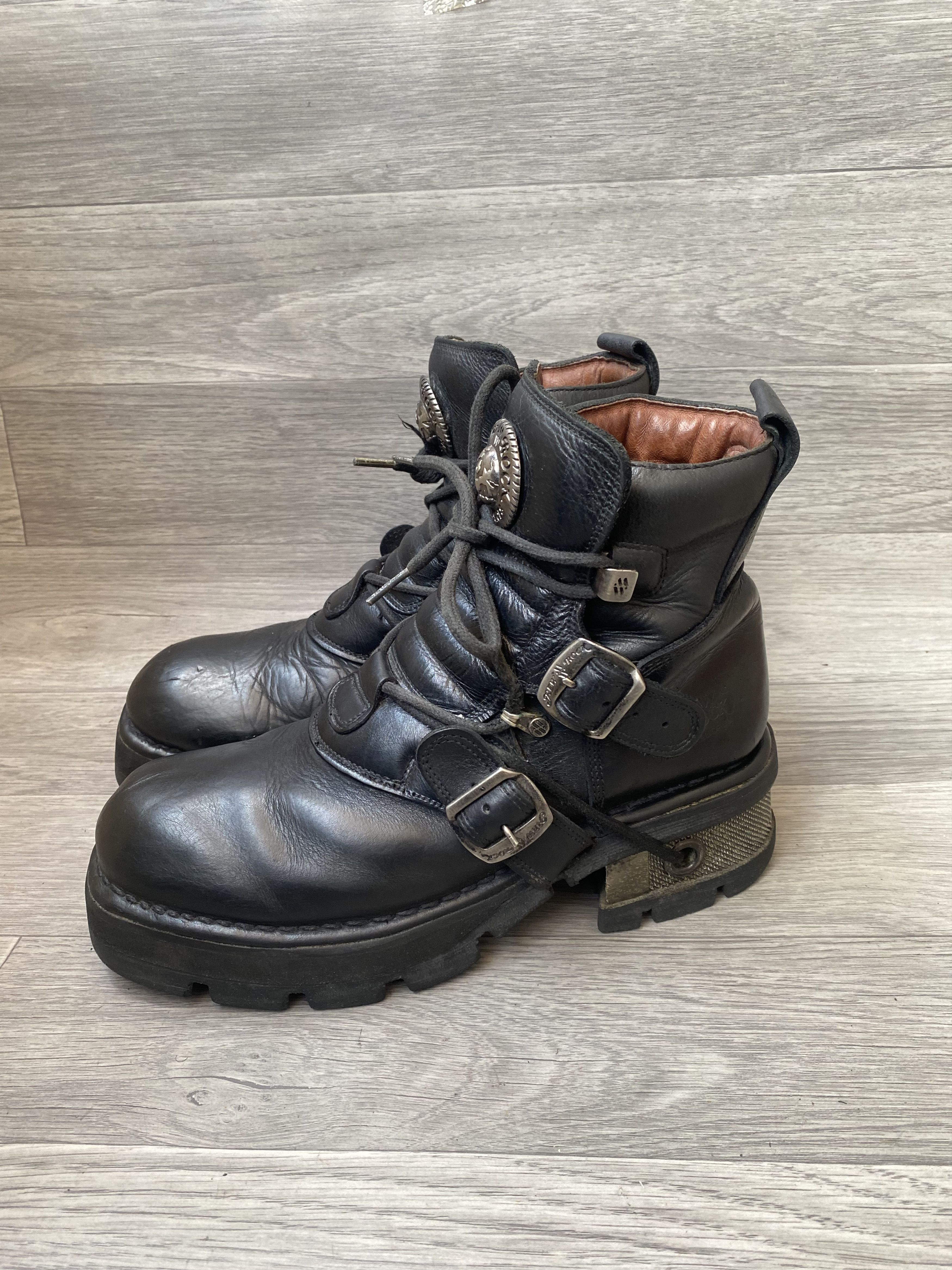 Jaded London × New Rock Mohawk Boots | Grailed
