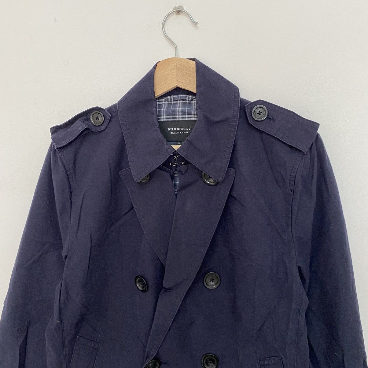 Burberry Vintage Burberry Black Label Short Trench Coat Jackets Size US M / EU 48-50 / 2 - 4 Thumbnail