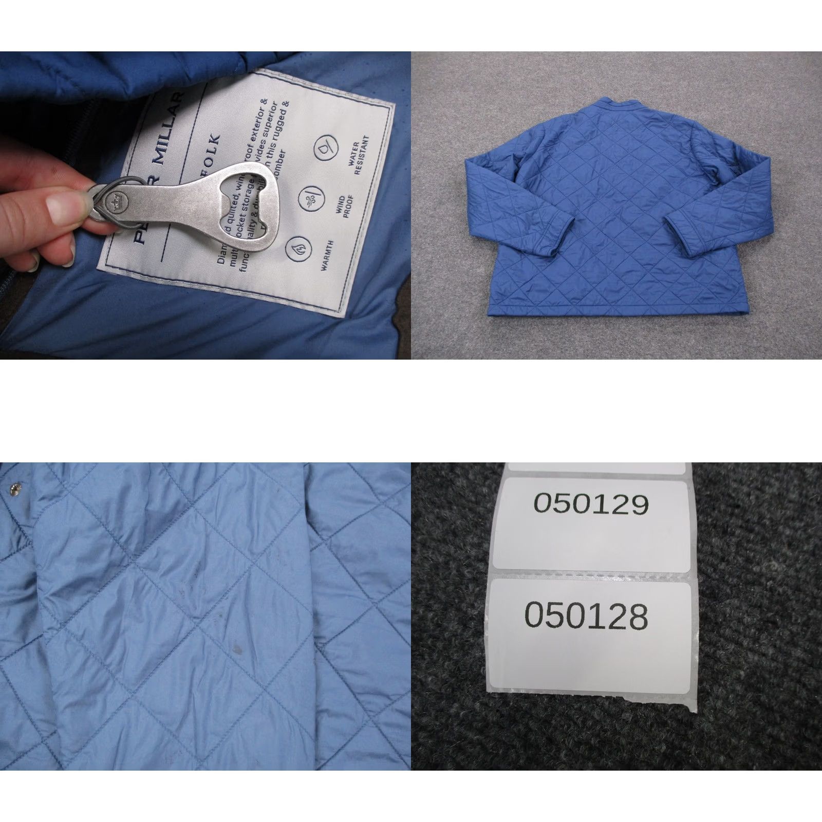 Peter Millar Peter Millar Jacket Mens XL Blue Norfolk Quilted Lightweight Puffer Windbreaker Size US XL / EU 56 / 4 - 9 Thumbnail