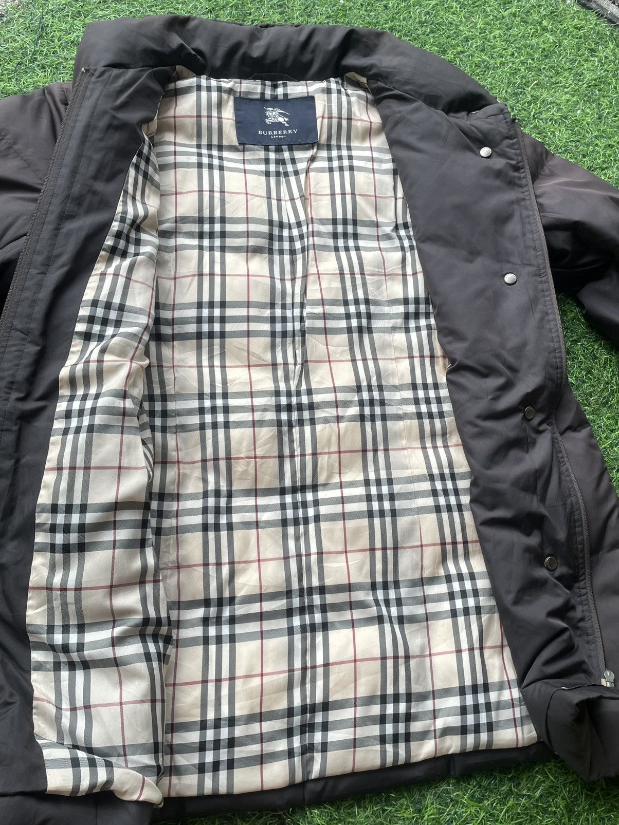 Burberry Authentic Burberry Quilted Jacket – Nova Check Lining Size US M / EU 48-50 / 2 - 3 Thumbnail