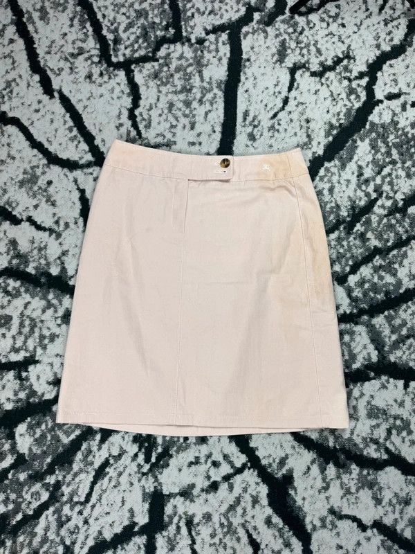 Burberry Burberry pattern vintage skirt cream 44 pink Size 30" / US 8 / IT 44 - 1 Thumbnail