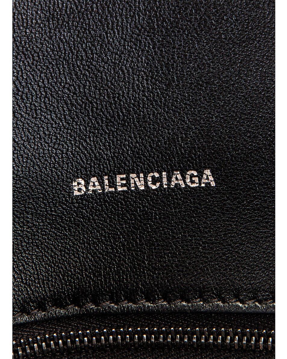 Balenciaga o1s1rm1225 Size: OS / Downtown Medium Shoulder Bag in Black Size ONE SIZE - 8 Thumbnail