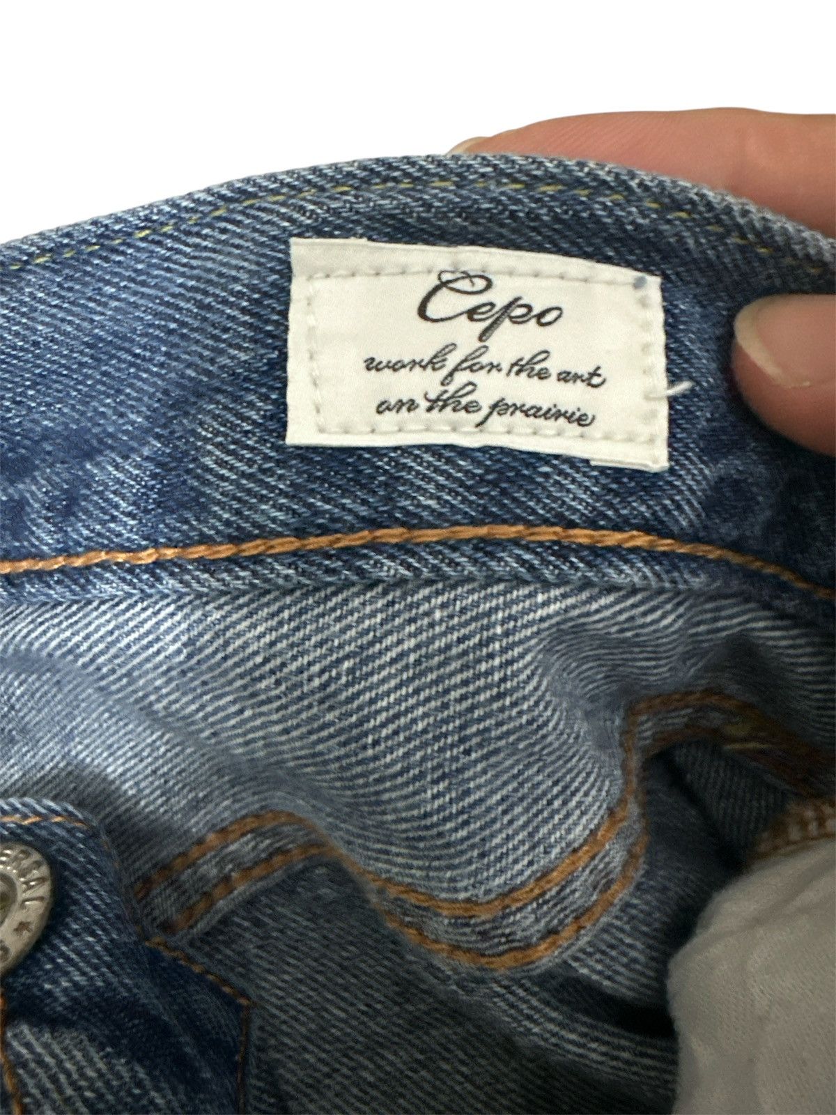 Rick Owens 2000s Cepo Craft Baggy Flare Jeans Y2K Jnco Goa Lgb Style Size US 28 / EU 44 - 9 Thumbnail