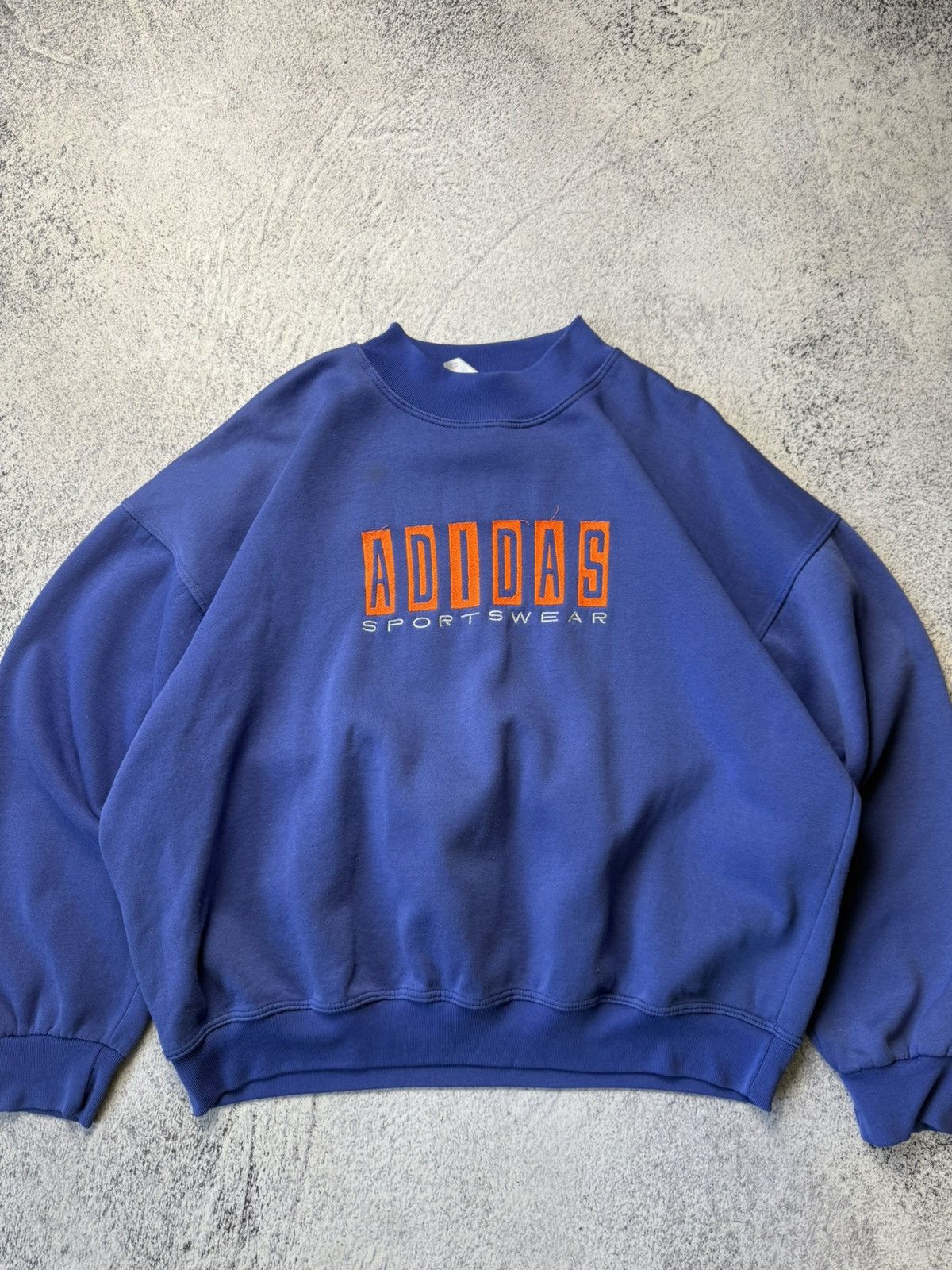 Adidas Vintage Adidas Sweatshirt Y2K 90s Sportswear Size US XL / EU 56 / 4 - 3 Thumbnail