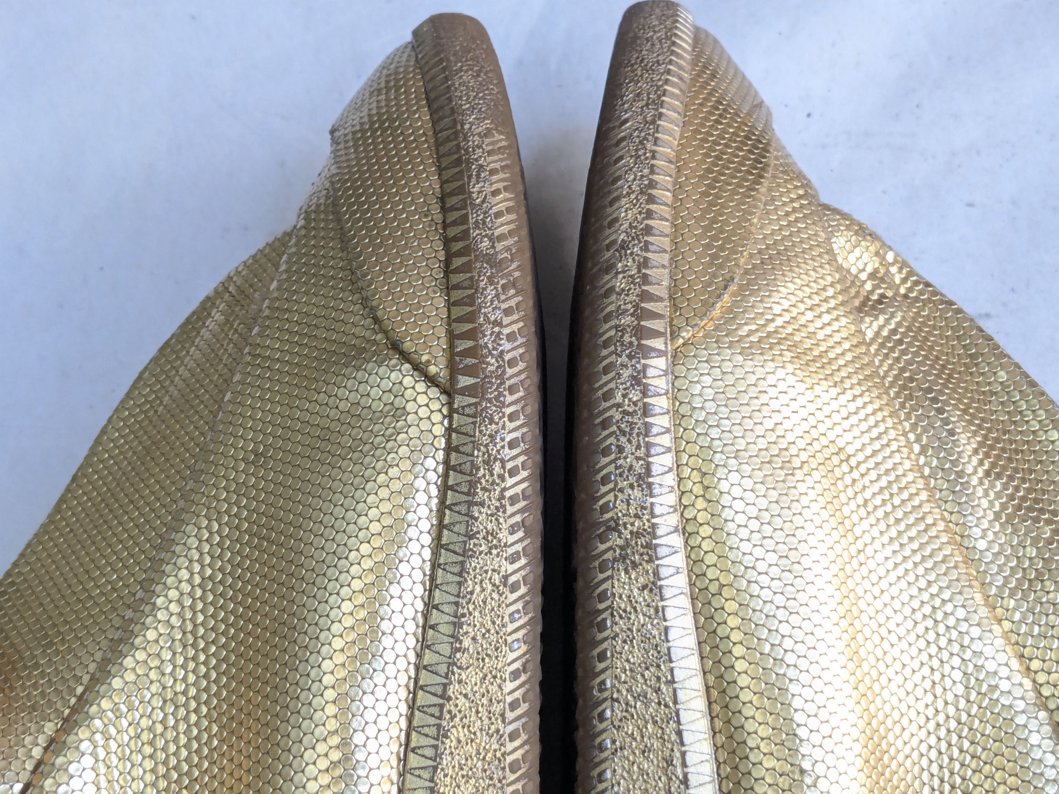 Maison Margiela Maison Margiela Future Gold 8 41 Leather High Tops Size US 8.5 / EU 41-42 - 12 Thumbnail