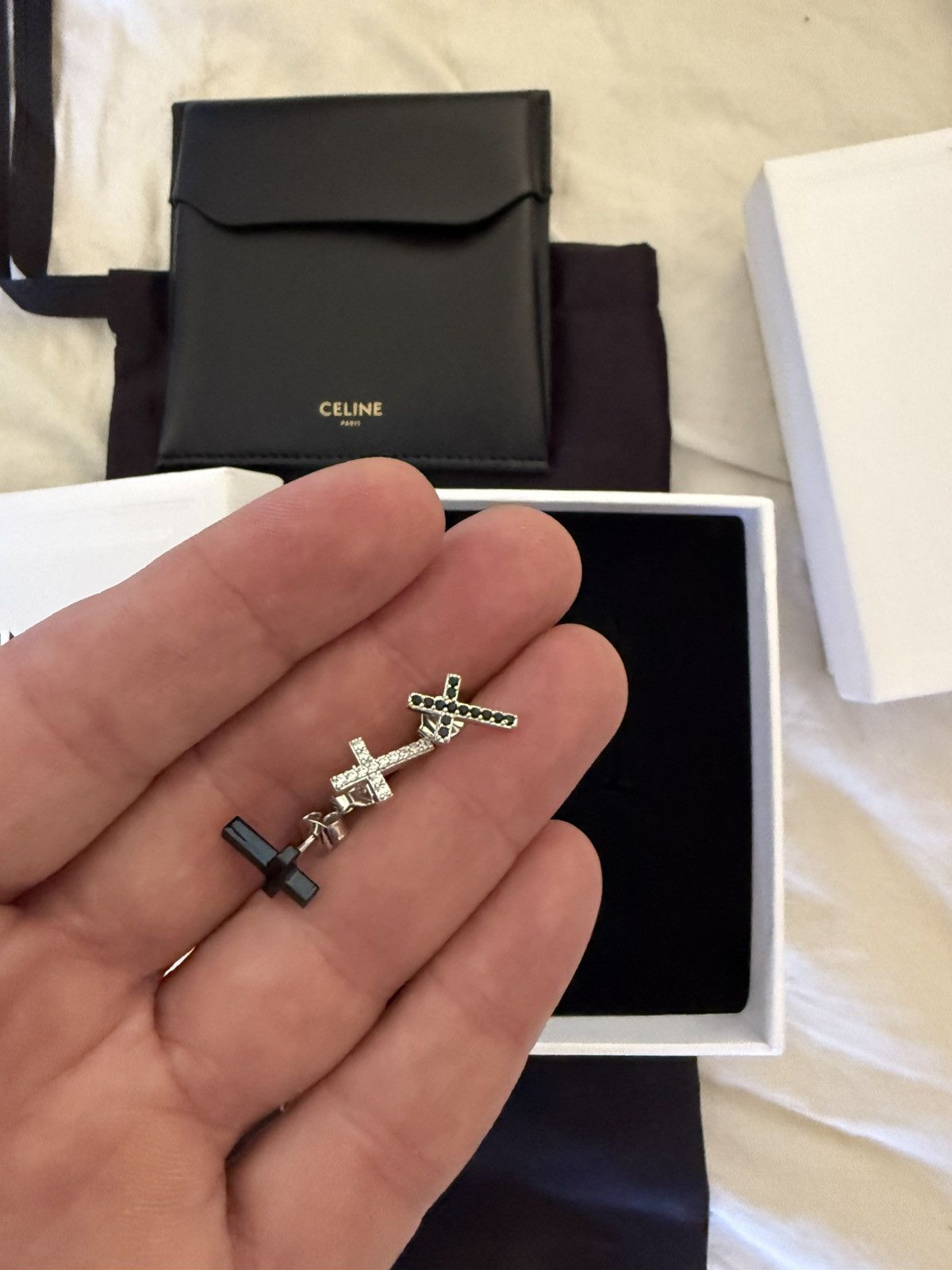 Celine Celine by Hedi SLimane earrings Size ONE SIZE - 1 Thumbnail
