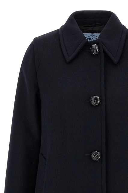 Prada PRADA Blue Wool Coat New And Authentic Size S / US 4 / IT 40 - 3 Thumbnail
