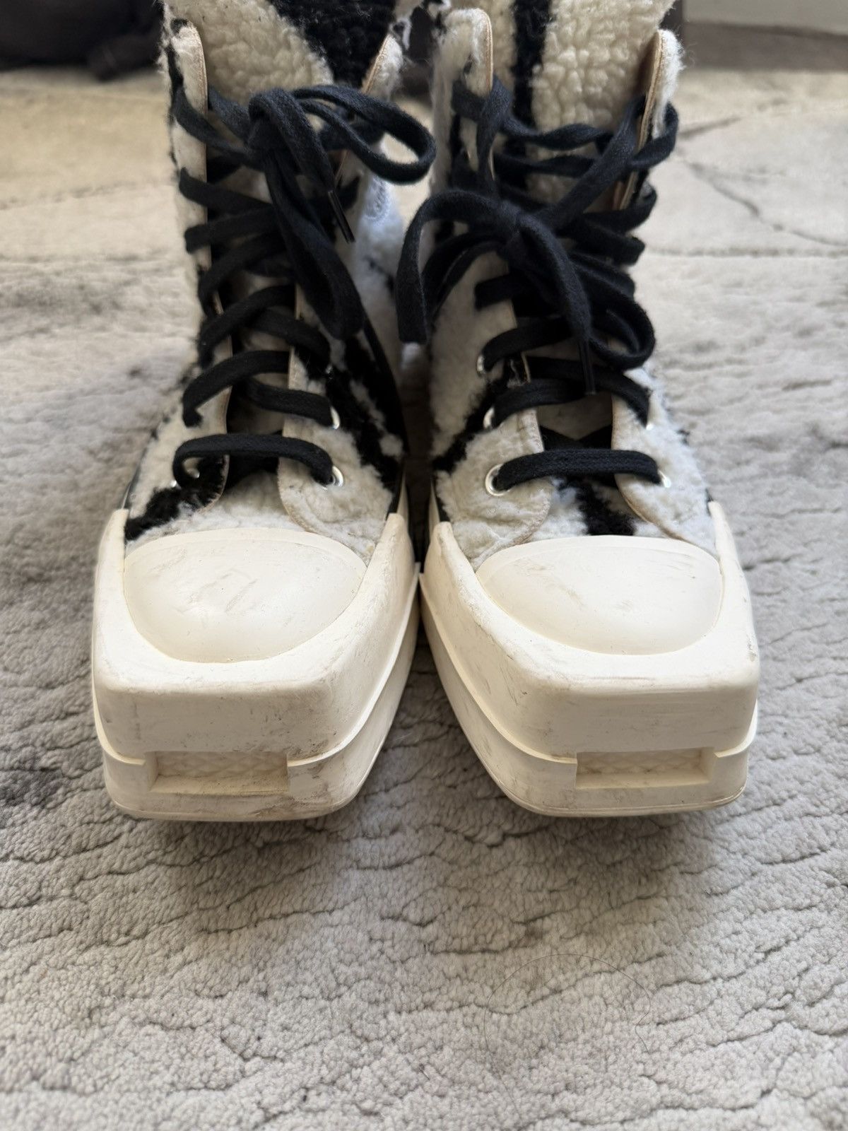 Converse × Rick Owens Drkshdw Rick Owens DRKSHDW x Converse TurboDrk Size US 6 / EU 39 - 6 Thumbnail