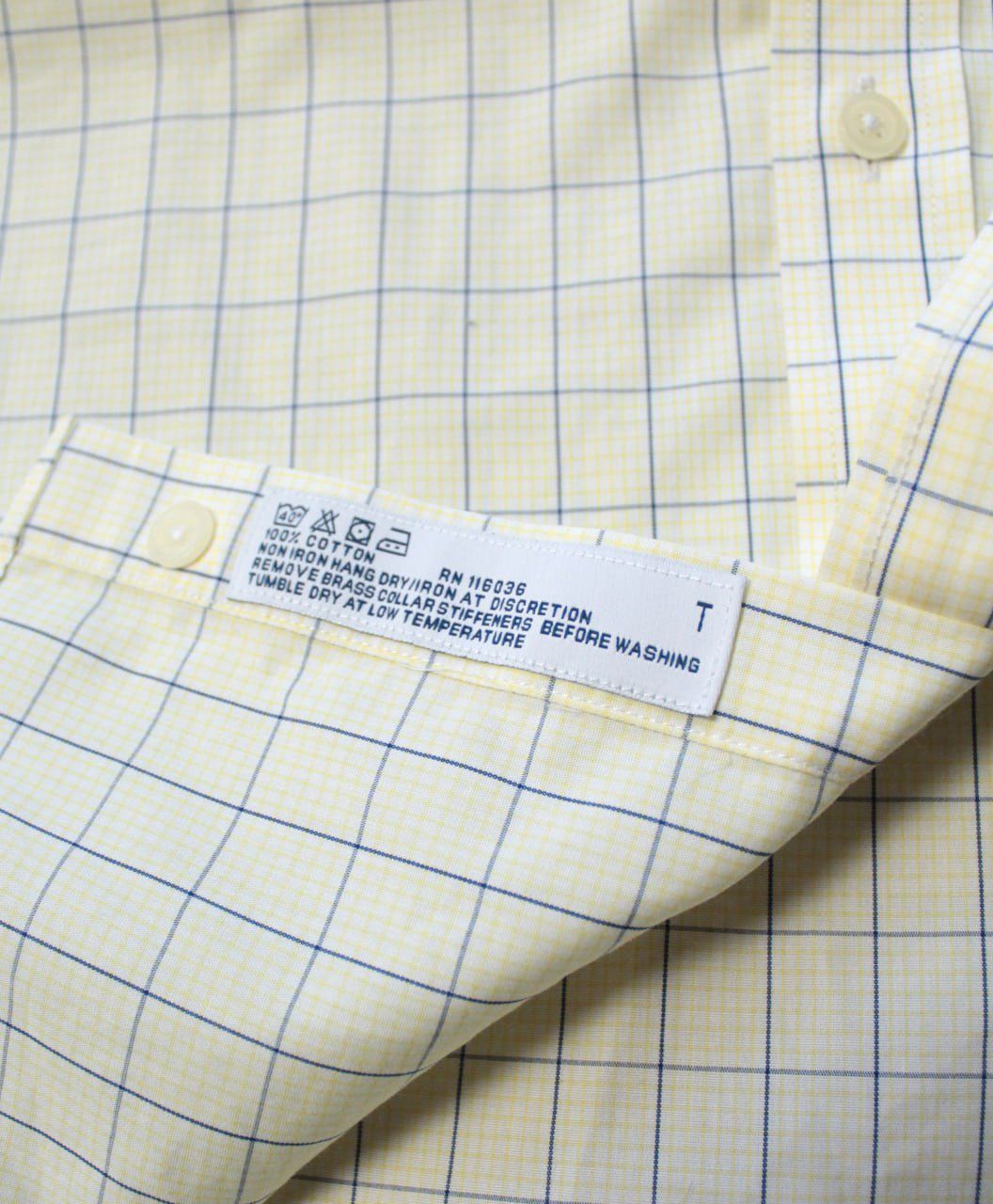 Charles Tyrwhitt 🔥 Charles Tyrwhitt Non Iron Slim Fit Button Up Shirt Cotton Size US XL / EU 56 / 4 - 4 Thumbnail