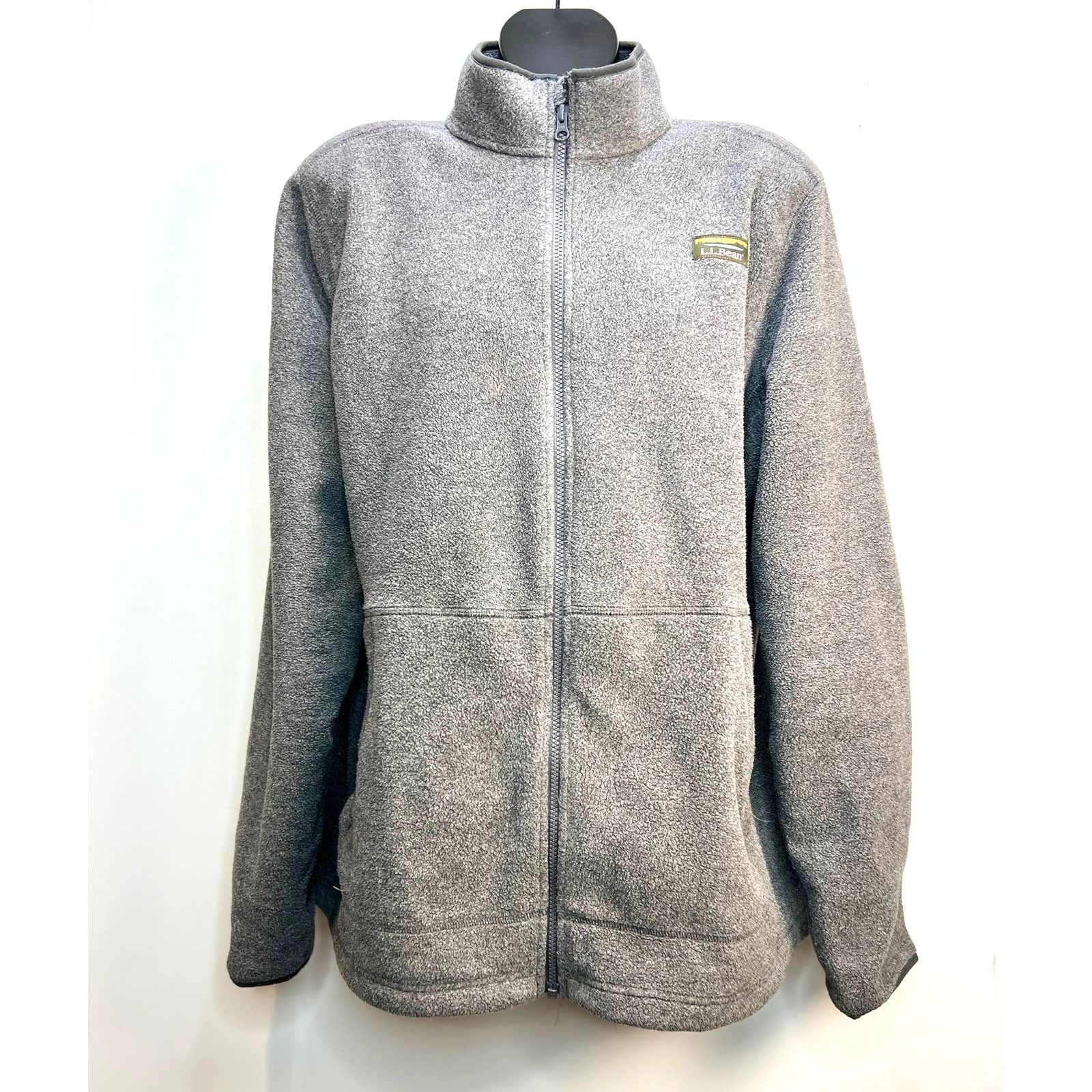 L.L. Bean L.L.Bean Sweater Fleece Full-Zip Jacket Tall Gray Charcoal Size US XXL / EU 58 / 5 - 1 Thumbnail