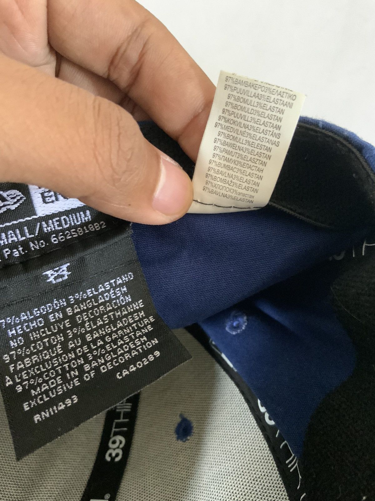 Japanese Brand New Era 39 Thirty Small-Medium LA Blue fade fitted hat Size ONE SIZE - 14 Thumbnail