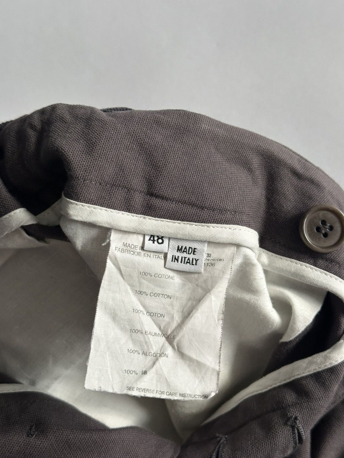 Helmut Lang Helmut Lang Early 2000’s Cotton Pants Size US 32 / EU 48 - 11 Thumbnail