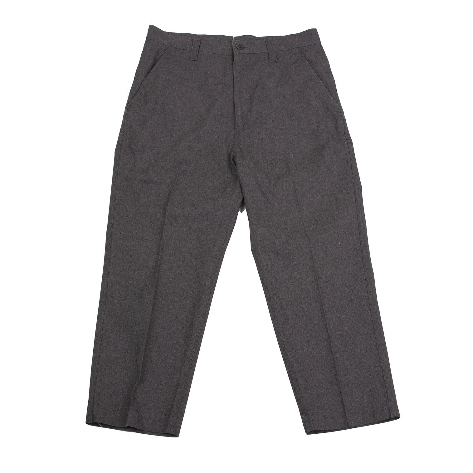 Junya Watanabe Charcoal Pleated Cotton-Polyester Pants Size XS Size US 30 / EU 46 - 1 Thumbnail