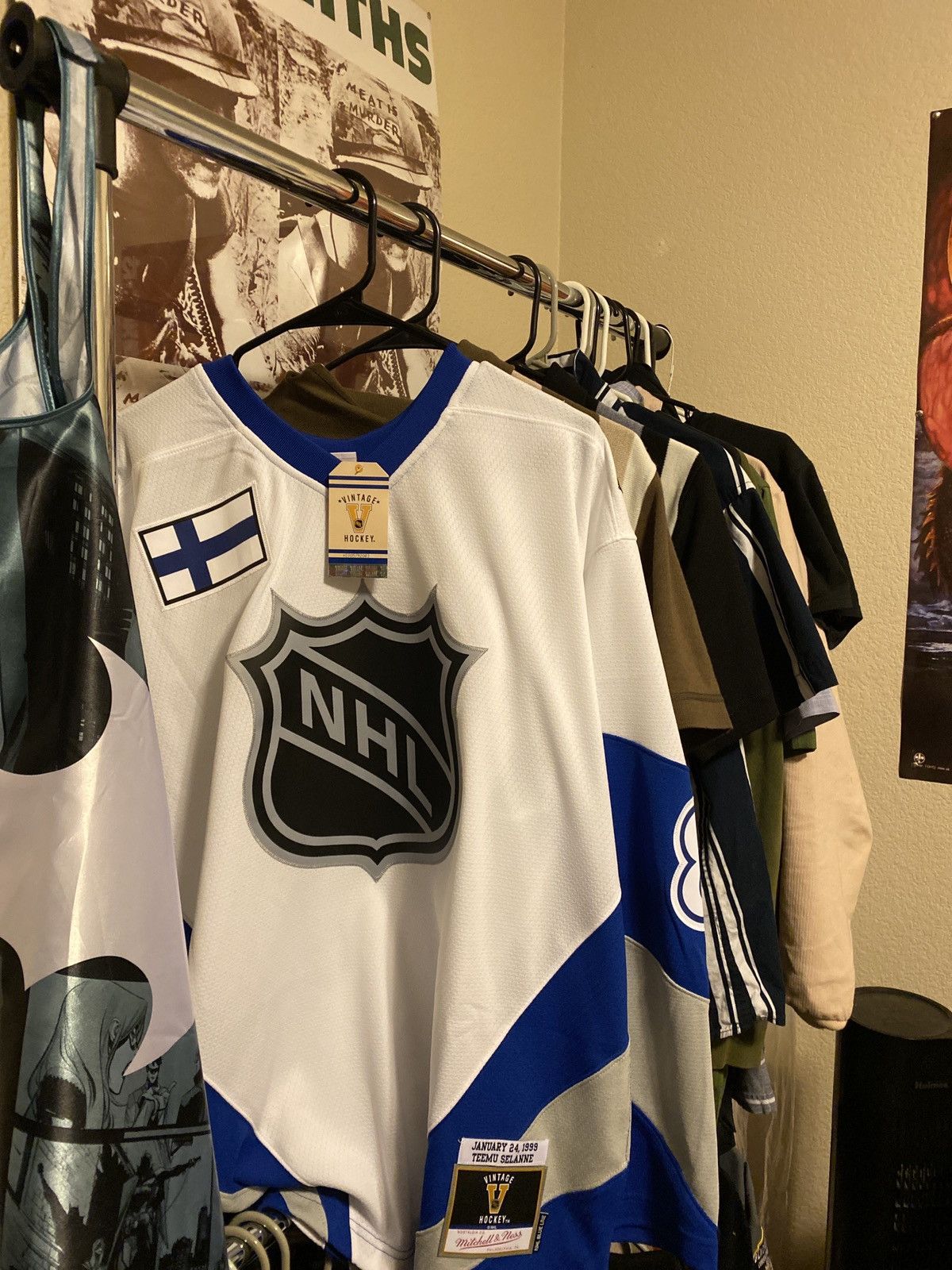NHL 1999 All-Star Ducks Hockey Jersey Vintage Size US L / EU 52-54 / 3 - 4 Thumbnail